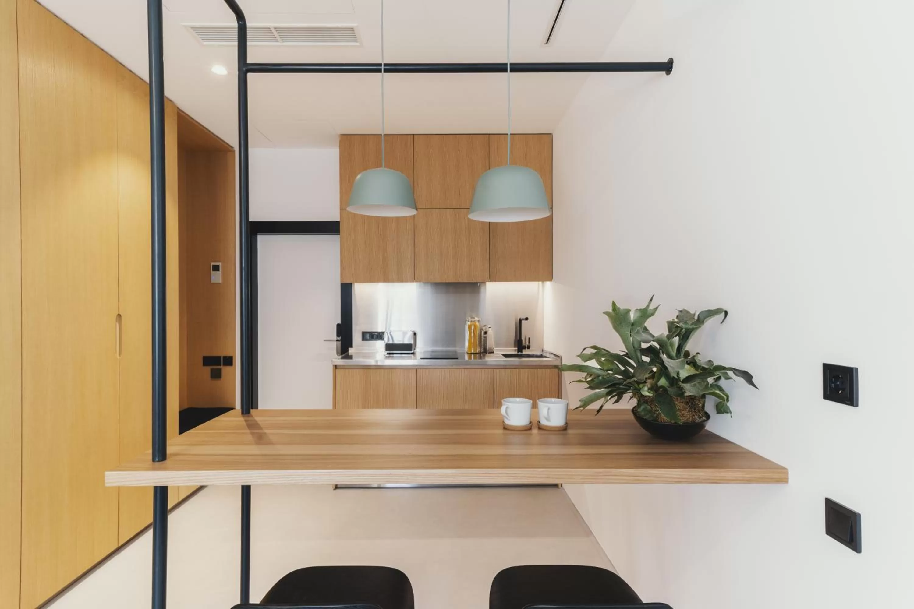 Kitchen or kitchenette, Kitchen/Kitchenette in Owntown Apart Hotel