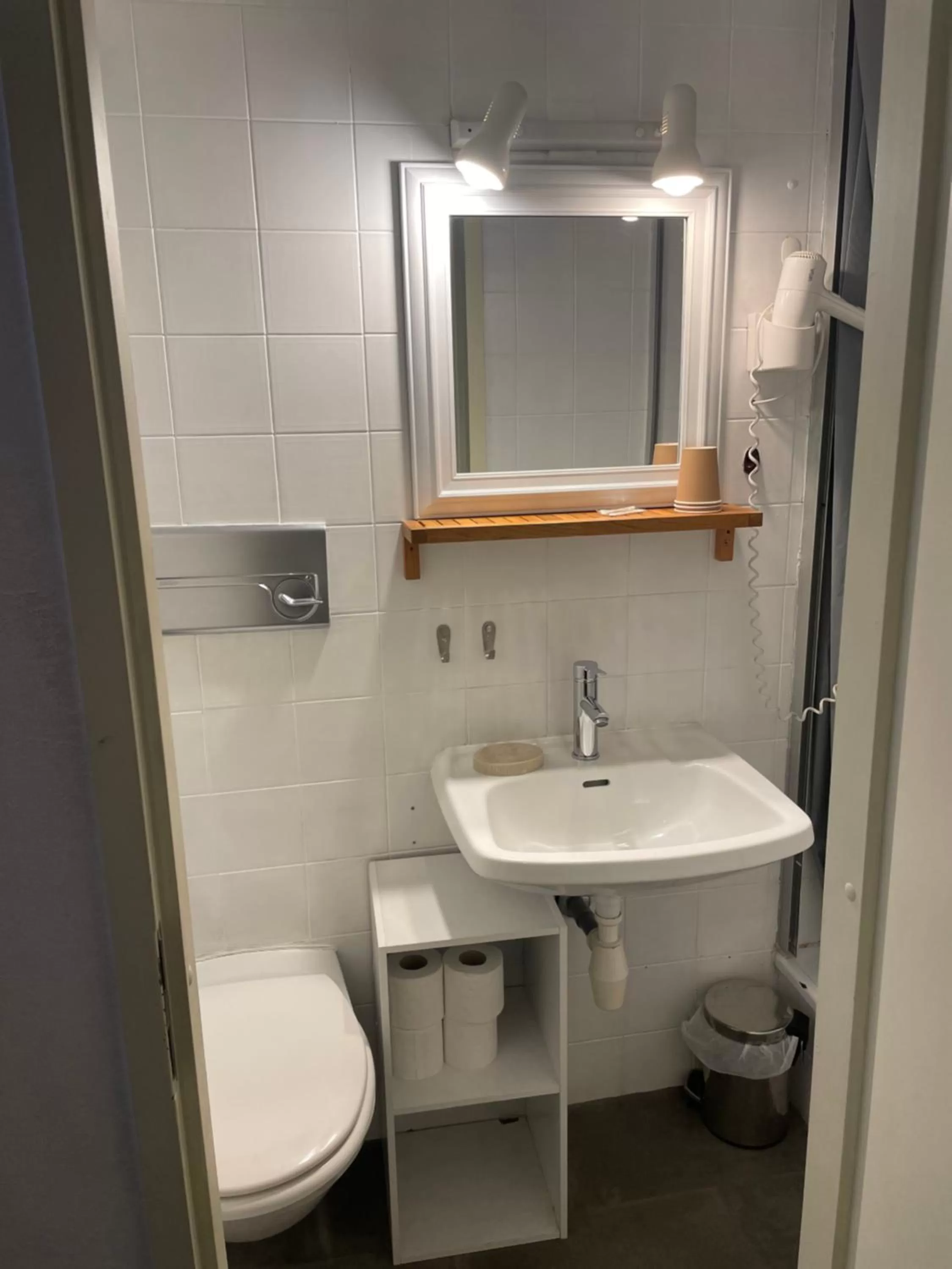 Toilet, Bathroom in Hôtel & Restaurant Le Patio VICHY