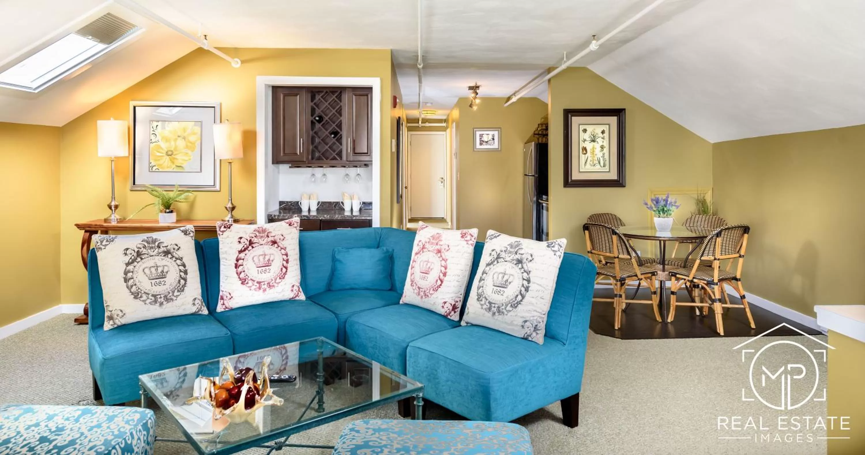 Living room in Bouchard Restaurant & Inn