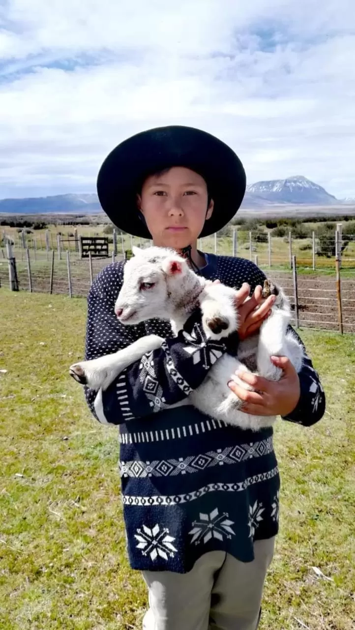 Family in Hostería El Galpón Del Glaciar