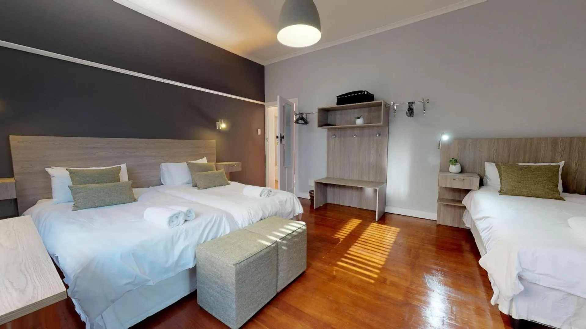 Bed in Port View Guest House