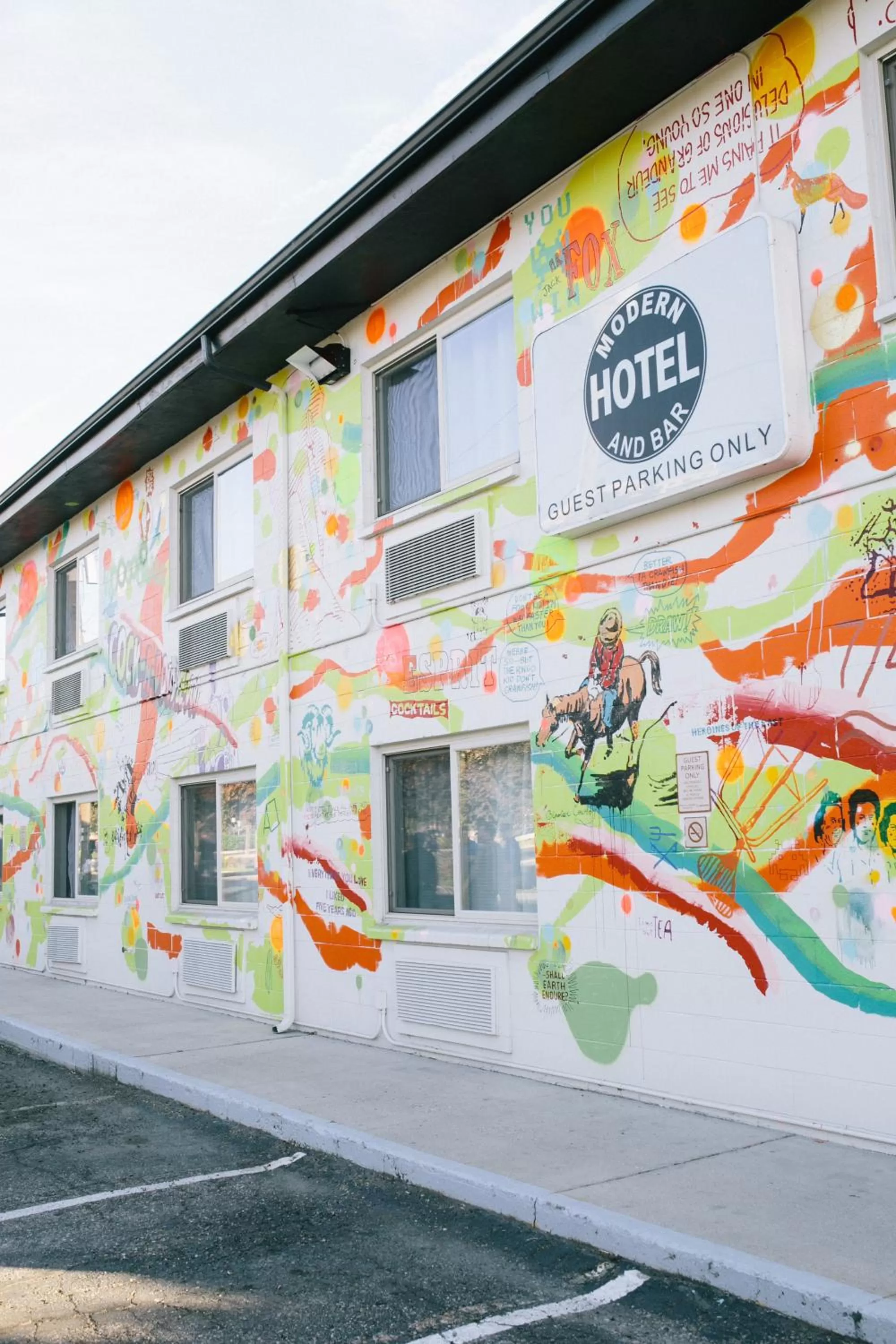 Property building in Modern Hotel