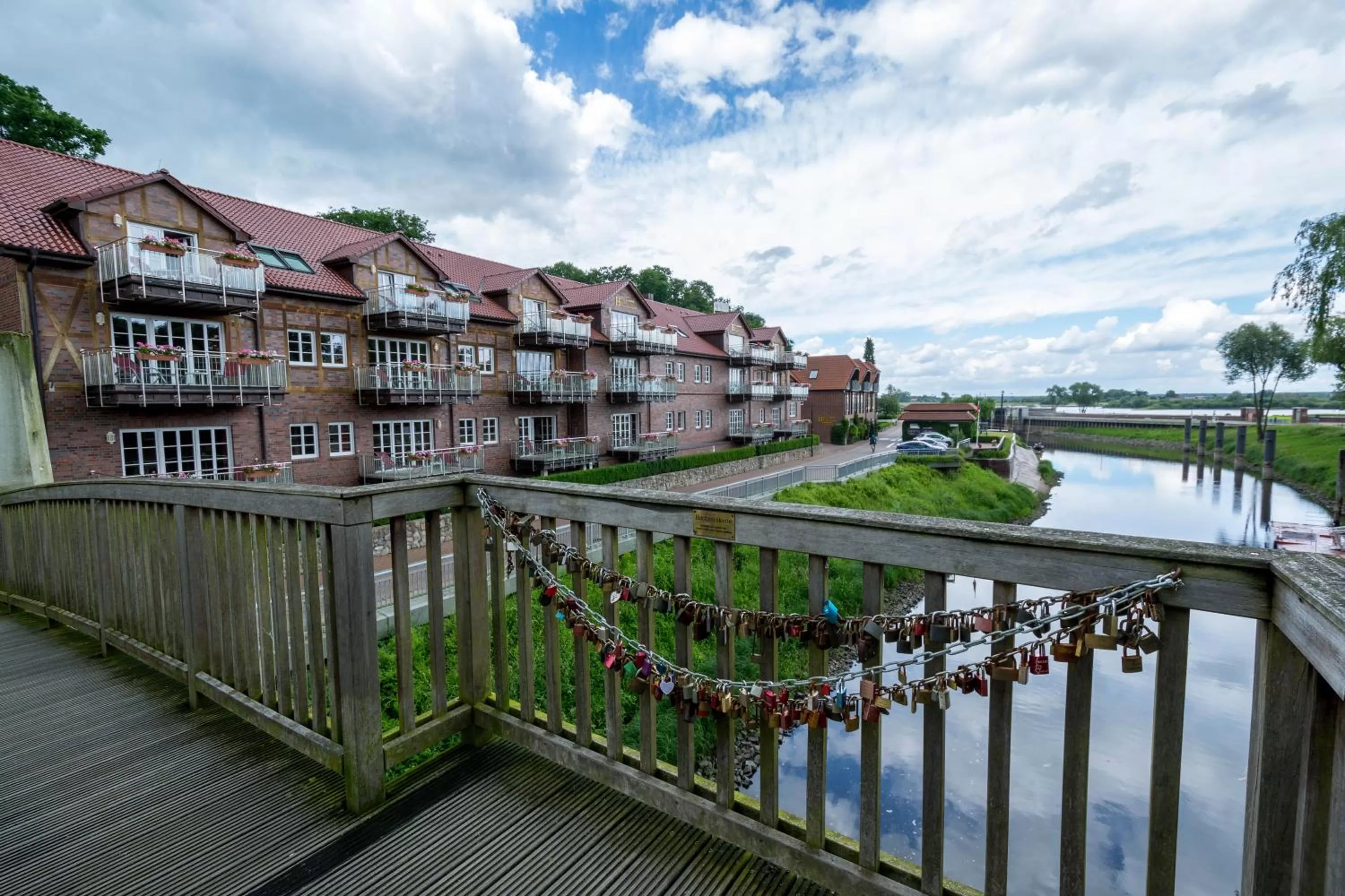 Property building in Hotel Hafen Hitzacker - Elbe
