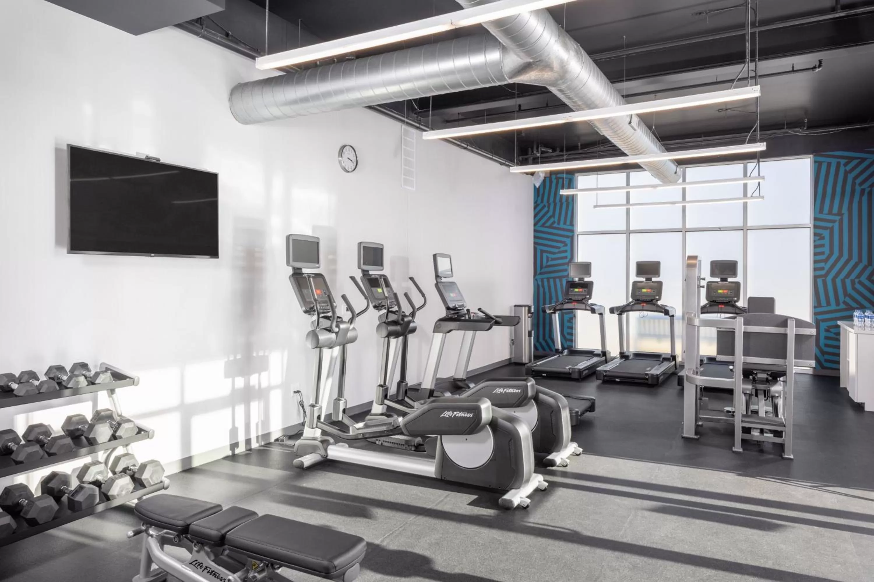 Fitness centre/facilities in Aloft Oklahoma City Quail Springs
