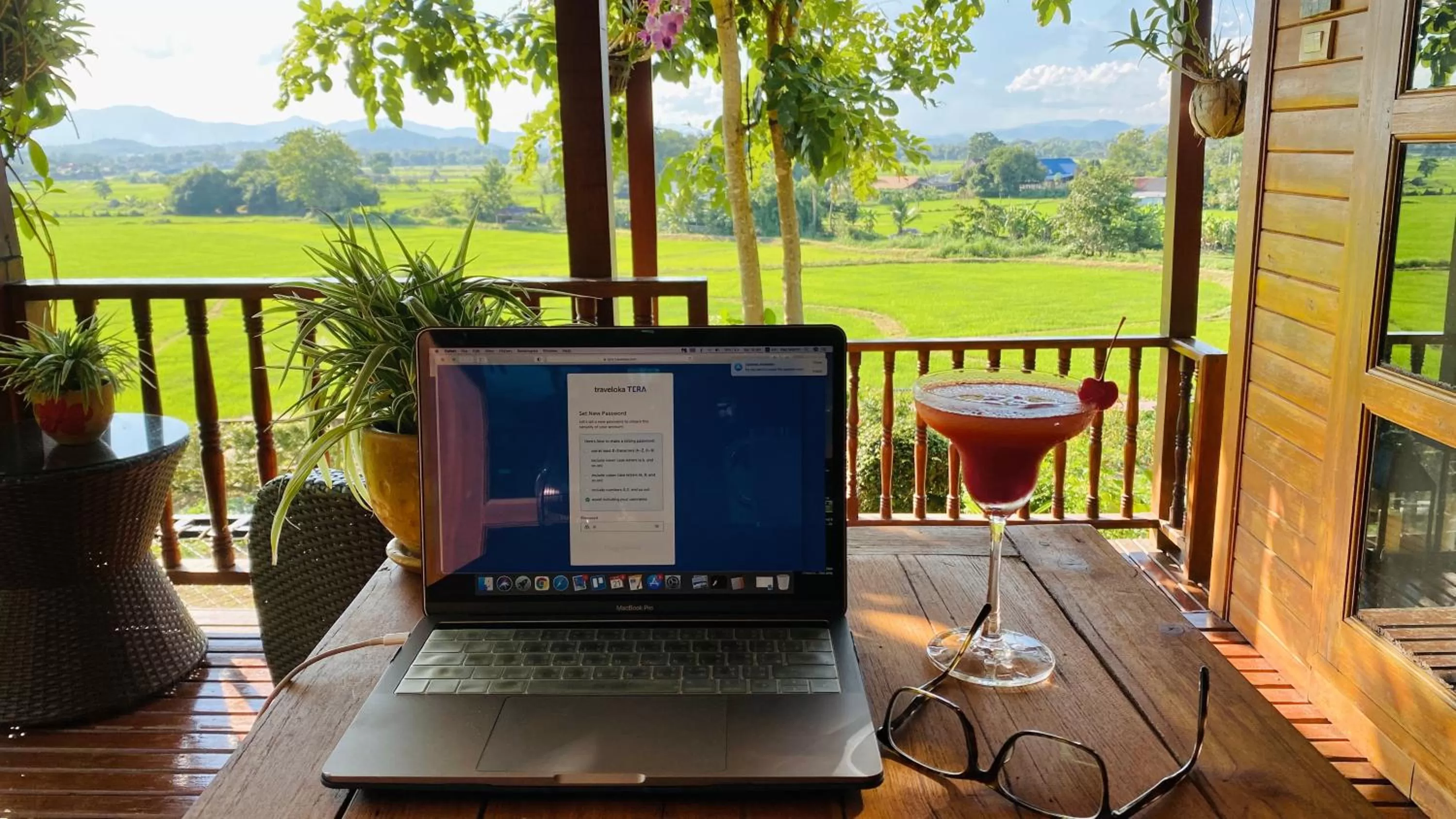Balcony/Terrace in Nan Seasons Boutique Resort