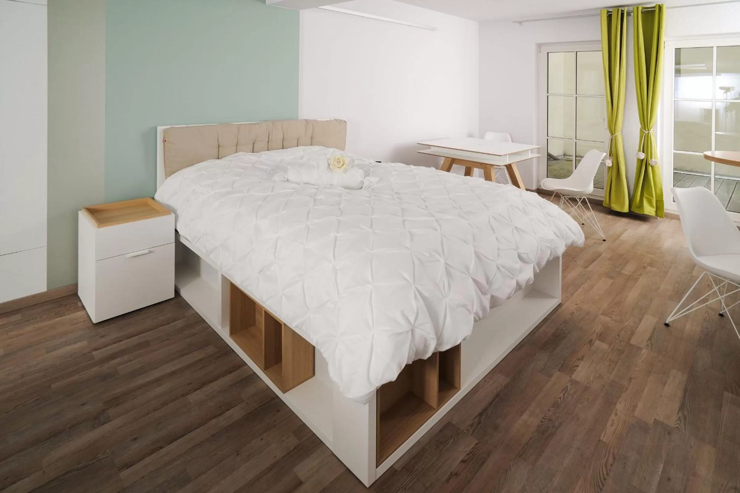 Bed in Designpension Idyll Nr2 Hotel Garni