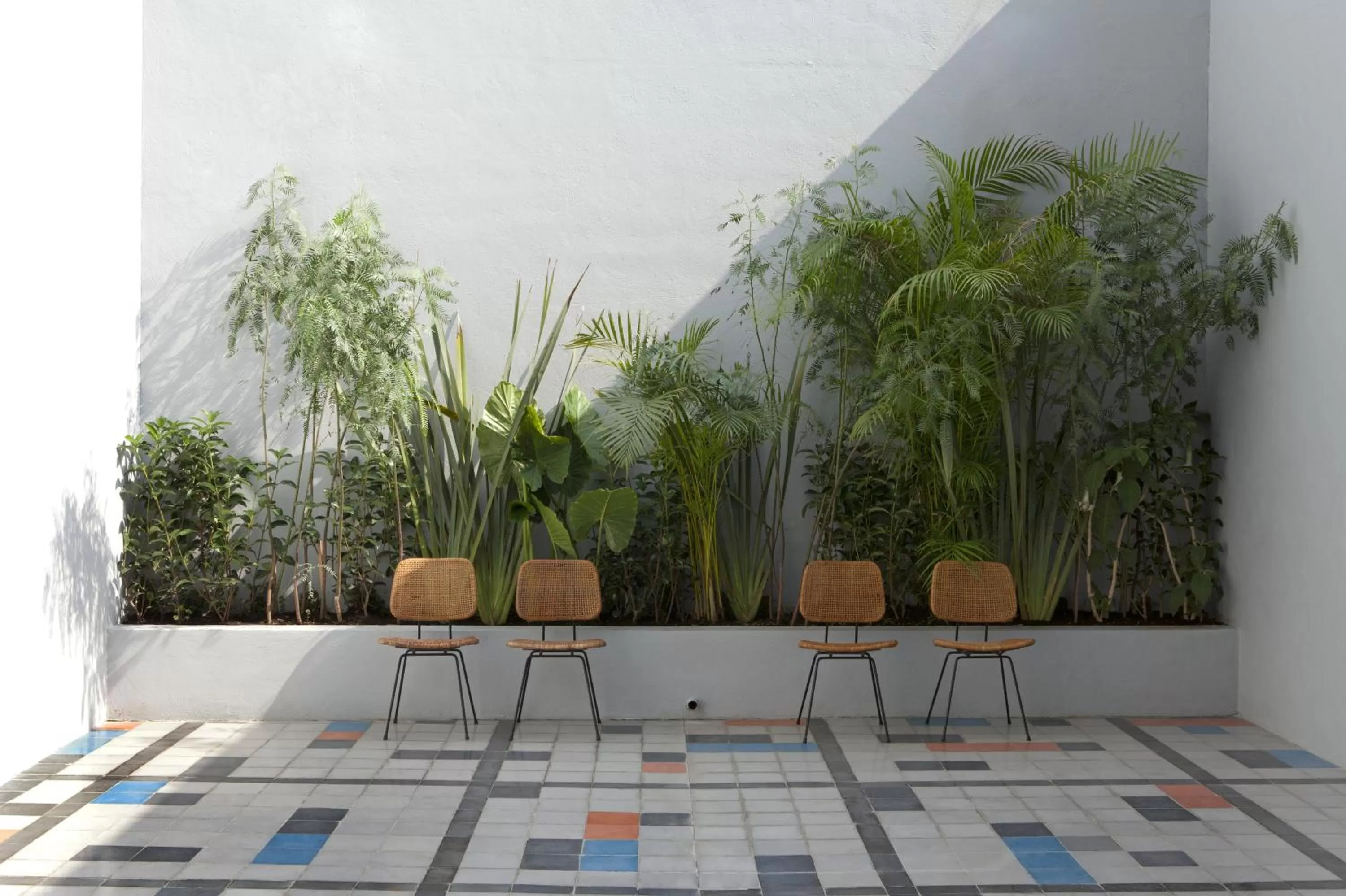 Patio in Casa Habita, a Member of Design Hotels
