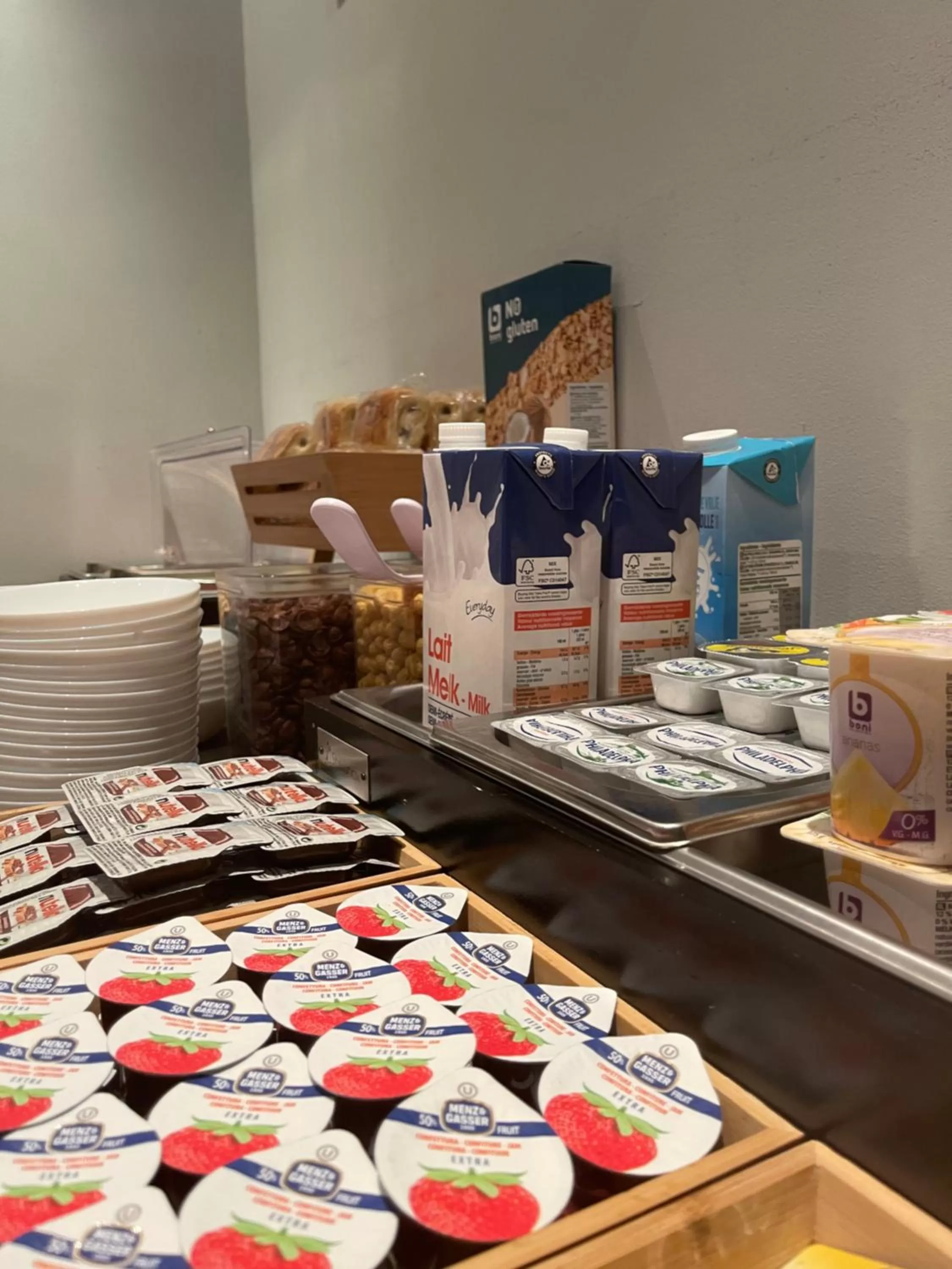 Breakfast in Safestay Brussels Grand Place