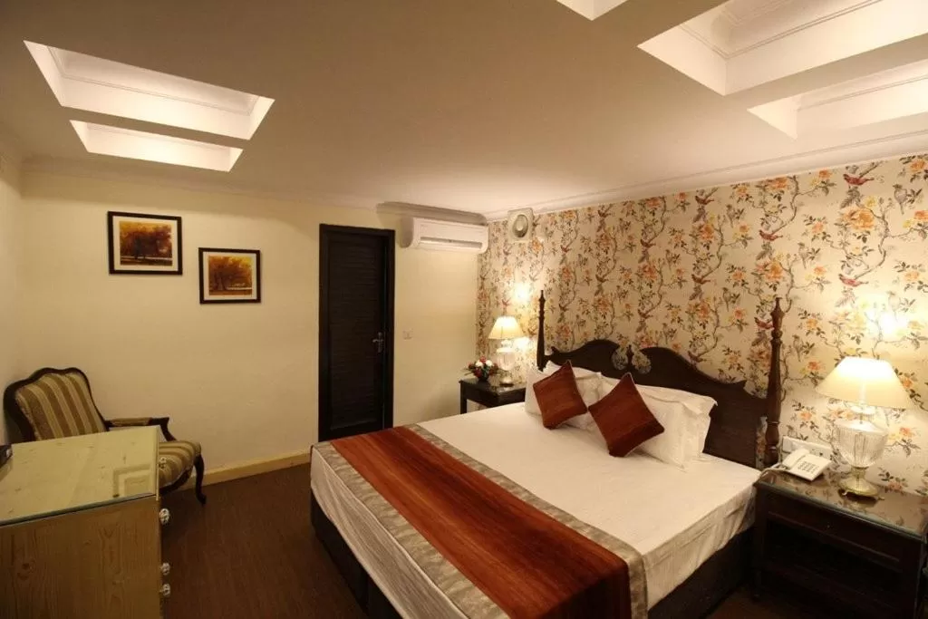 Bed in The Oaktree House