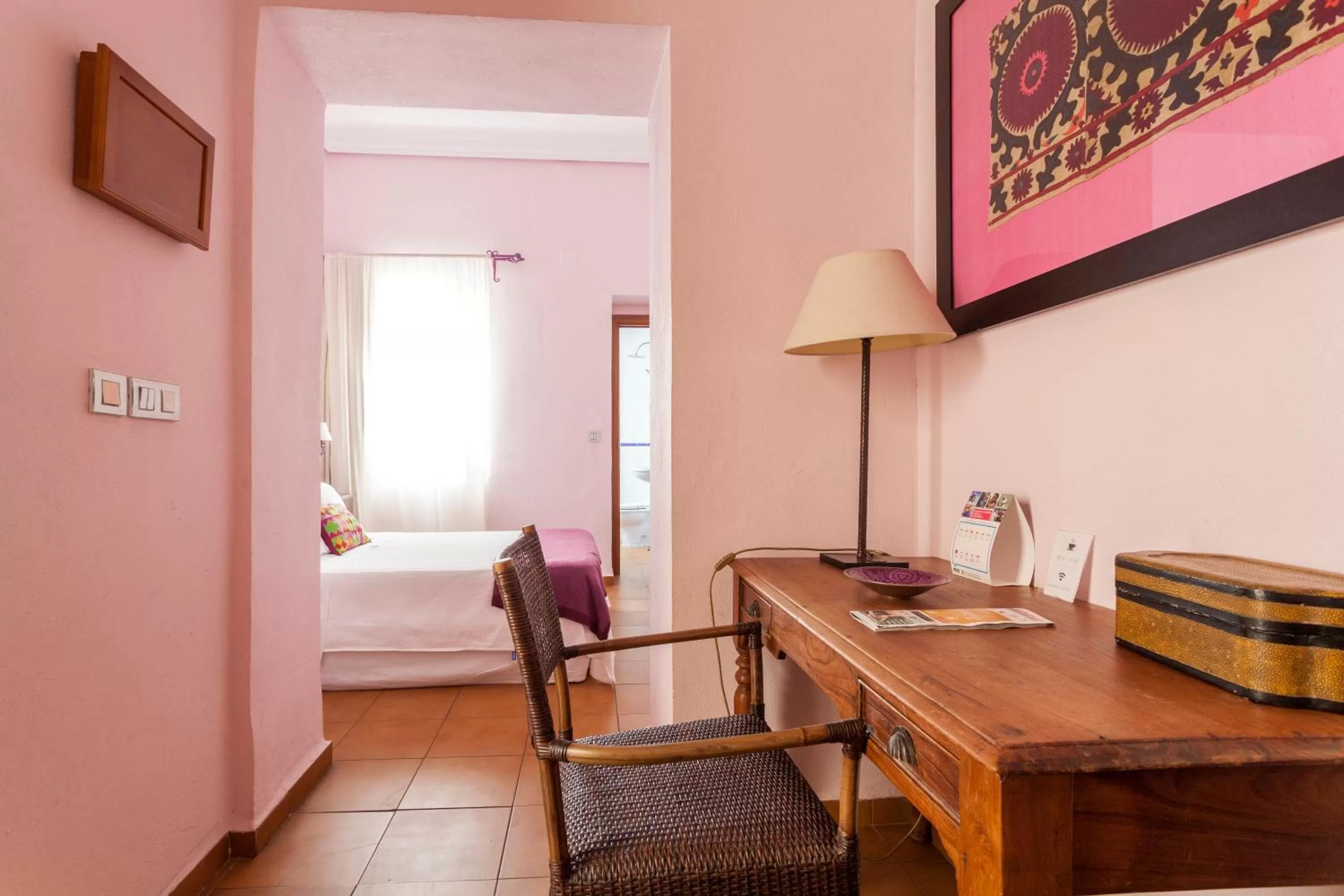 Seating area in La Casa del Maestro Boutique