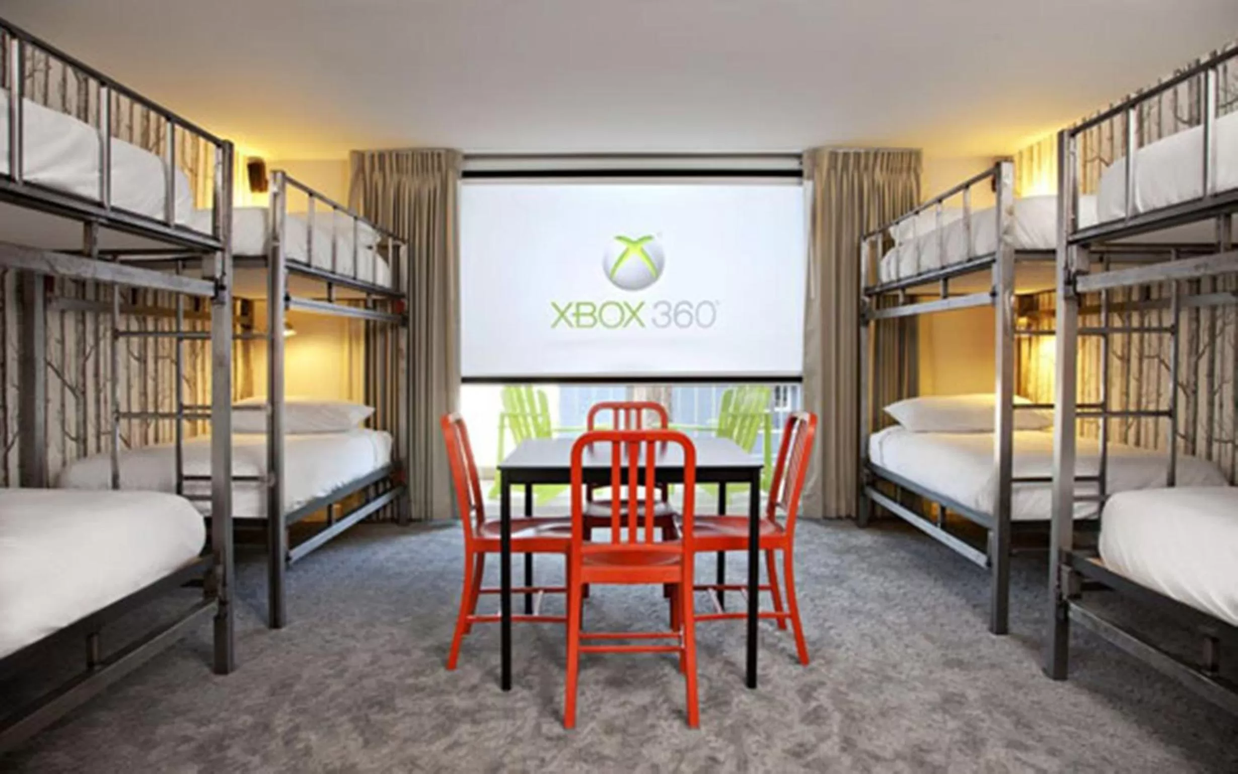 Photo of the whole room, Bed in Basecamp Tahoe South