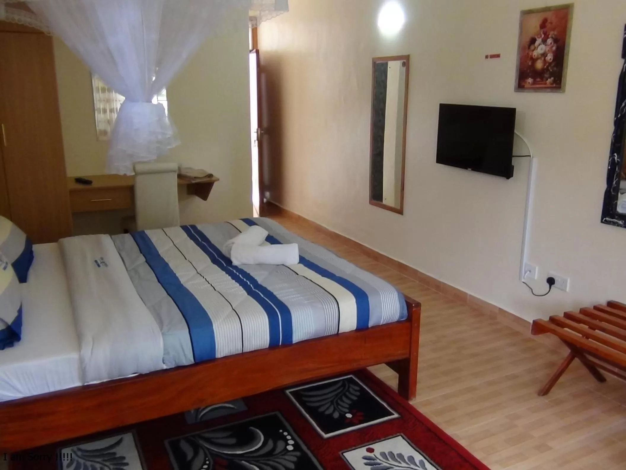 Bed in Vienna Woods Hotel Nakuru