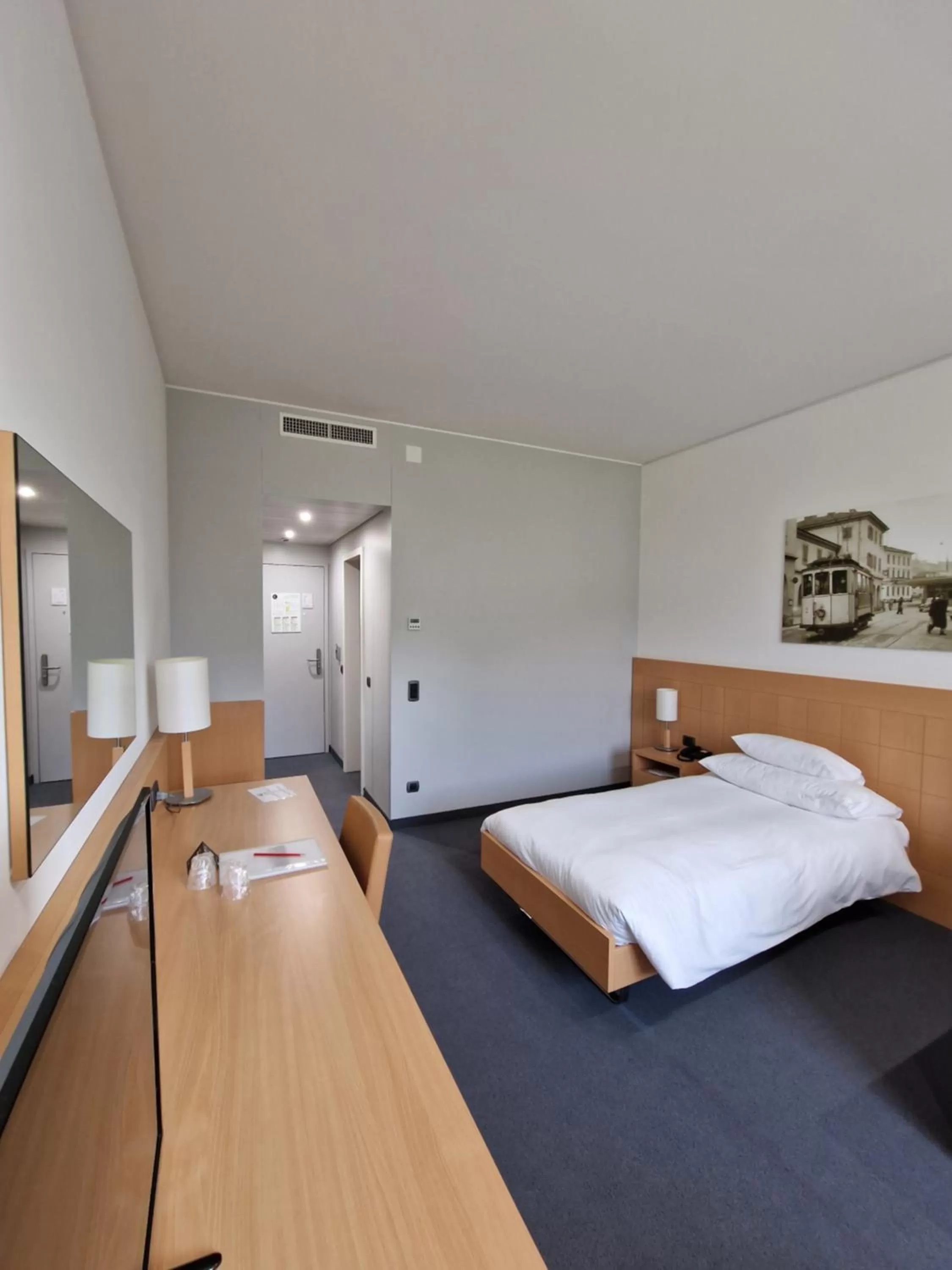 Bed in Hotel Coronado