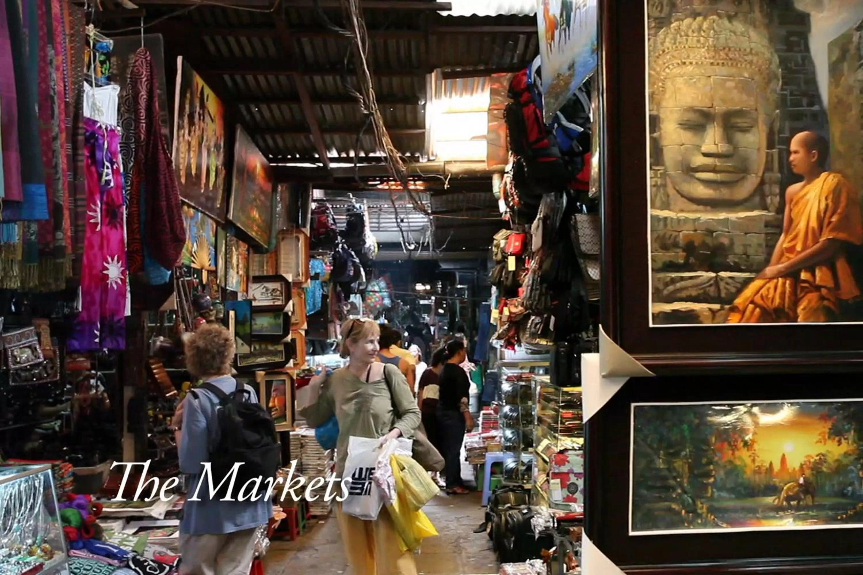 Shopping Area in Sunway Hotel Phnom Penh
