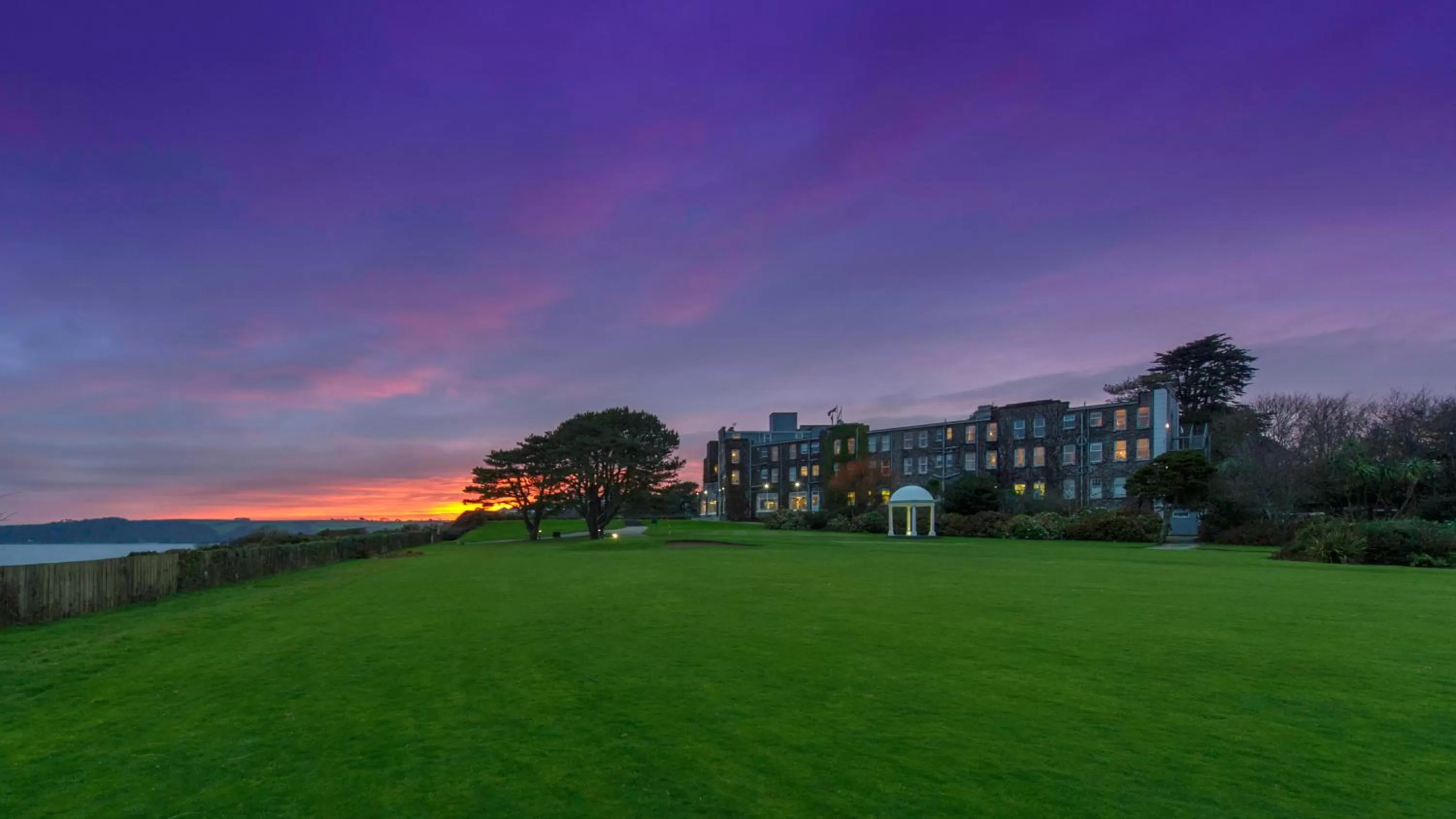 Facade/entrance in The Carlyon Bay Hotel and Spa