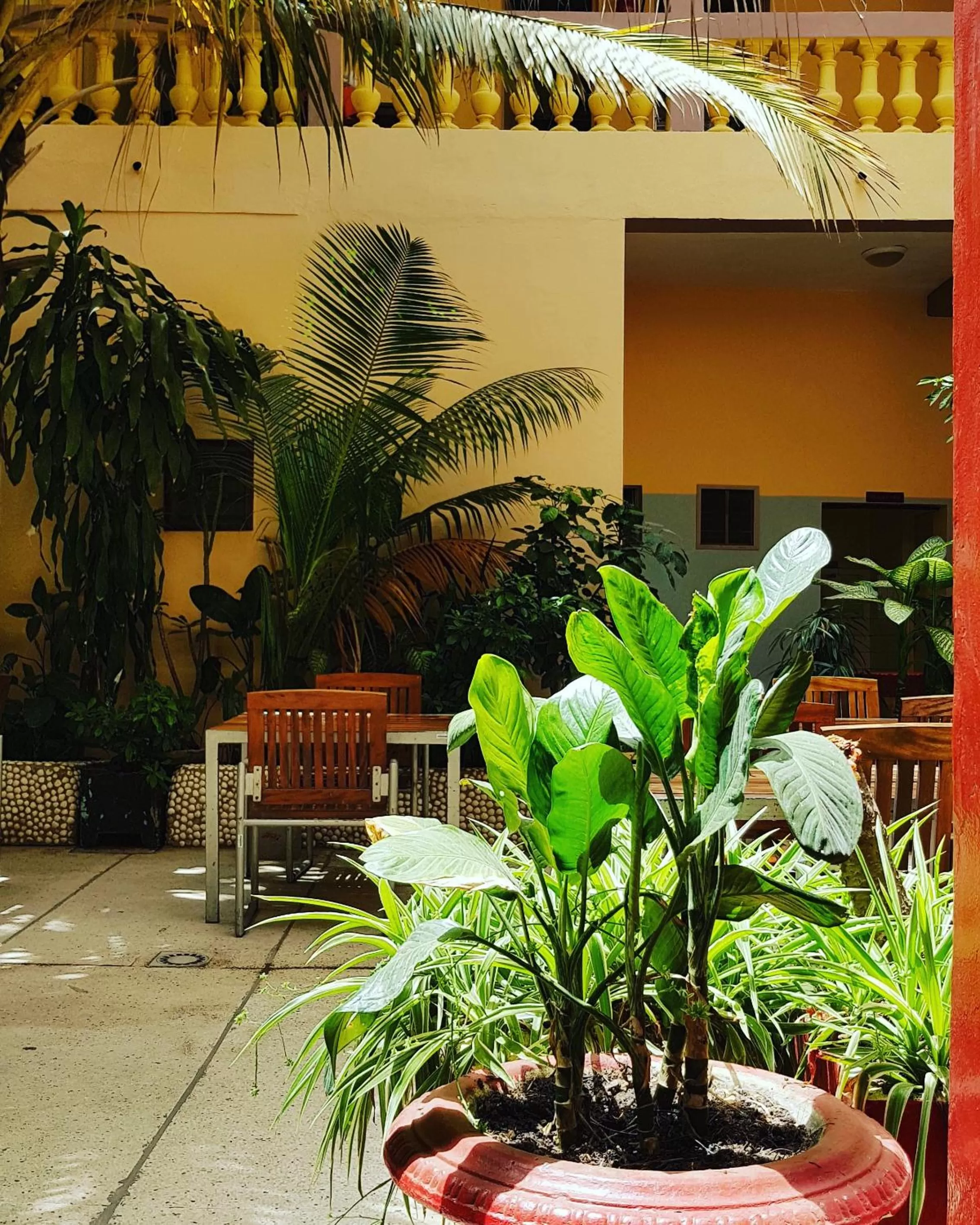 Facade/entrance, Restaurant/Places to Eat in Hôtel Saint-Louis Sun Dakar