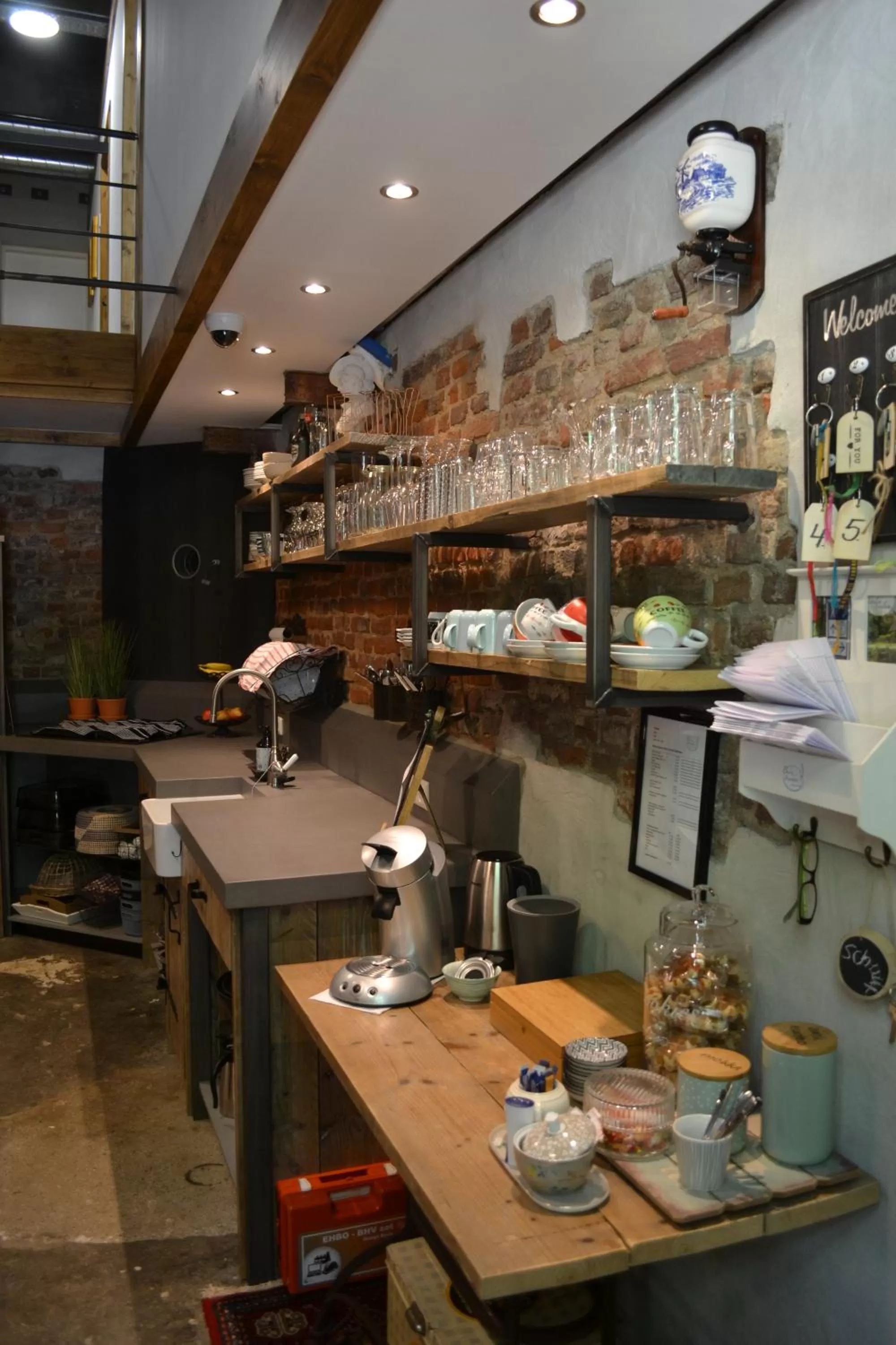 Communal lounge/ TV room in Bed & Breakfast aan de Beek