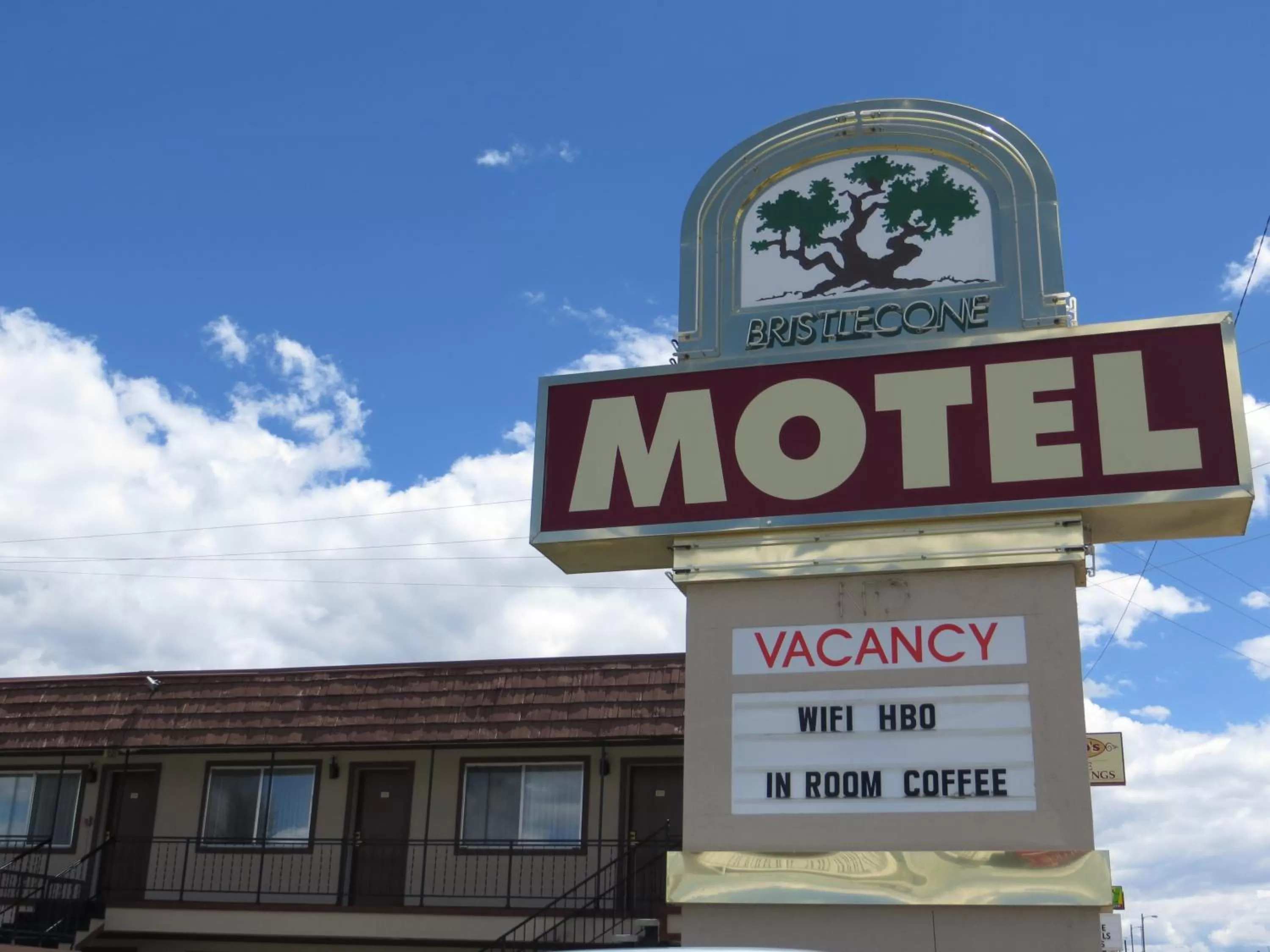 Property building in Bristlecone Motel