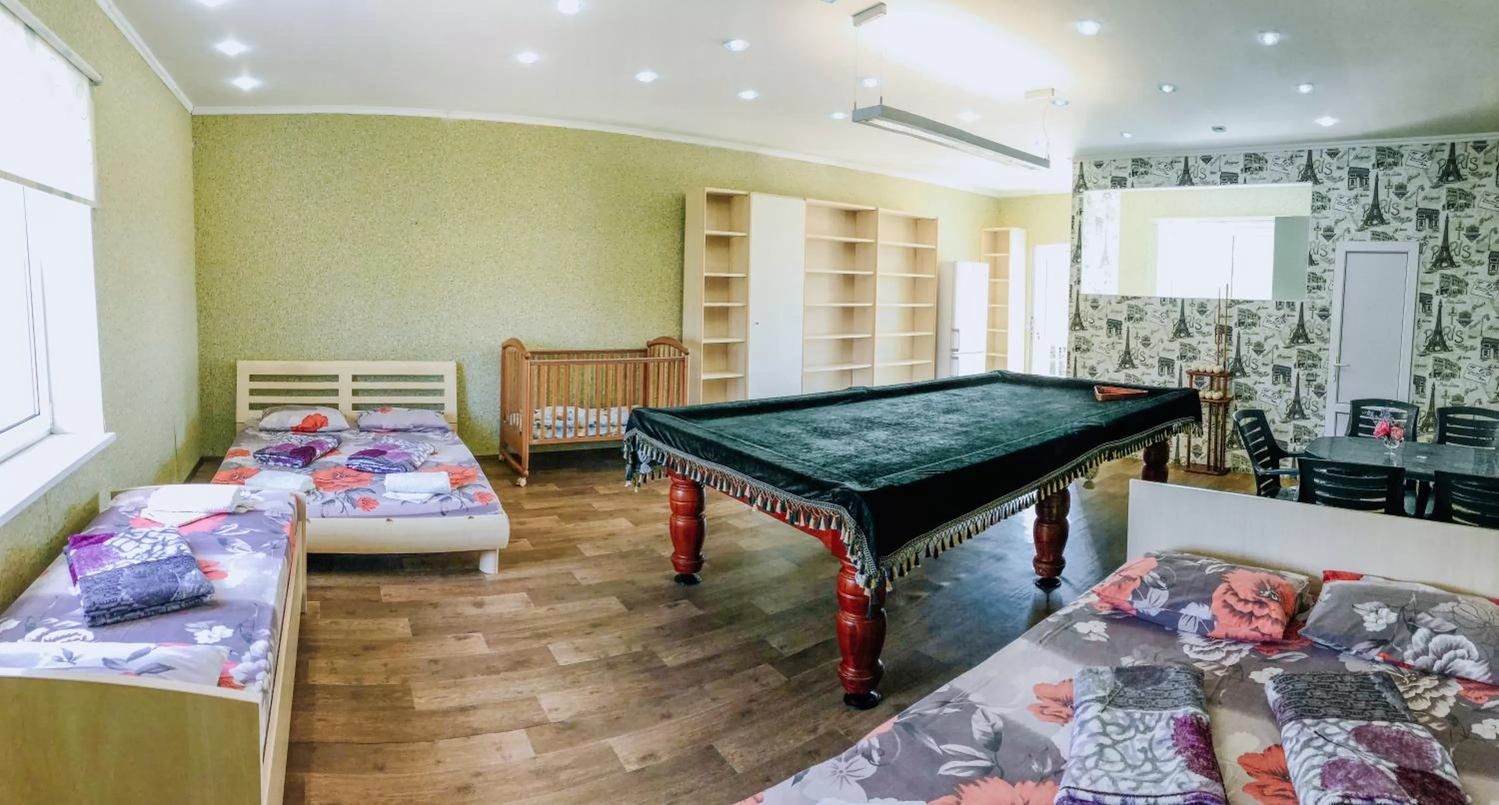 Bed in Zolotoy Bereg Hotel