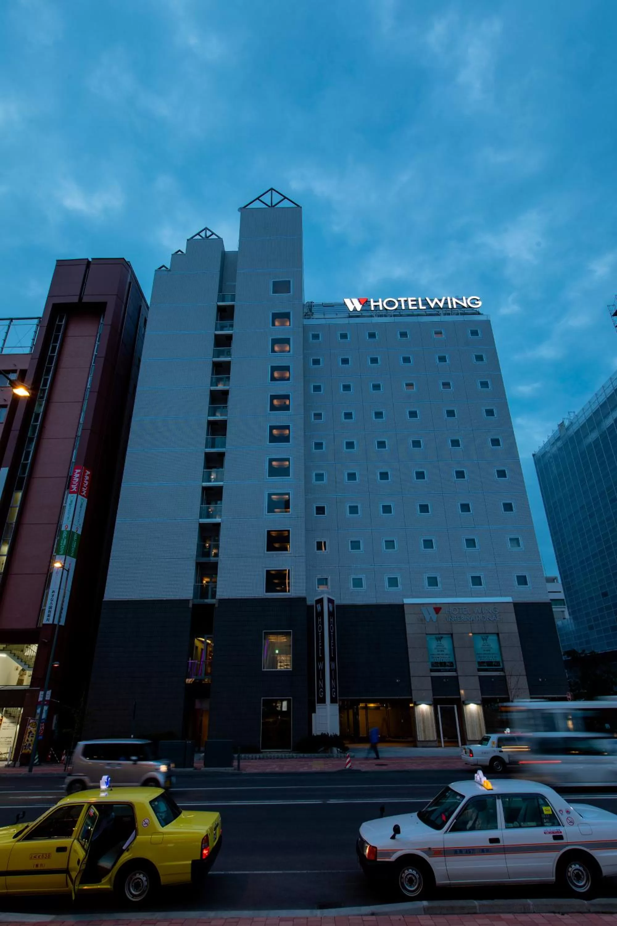 Property building in Hotel Wing International Asahikawa Ekimae