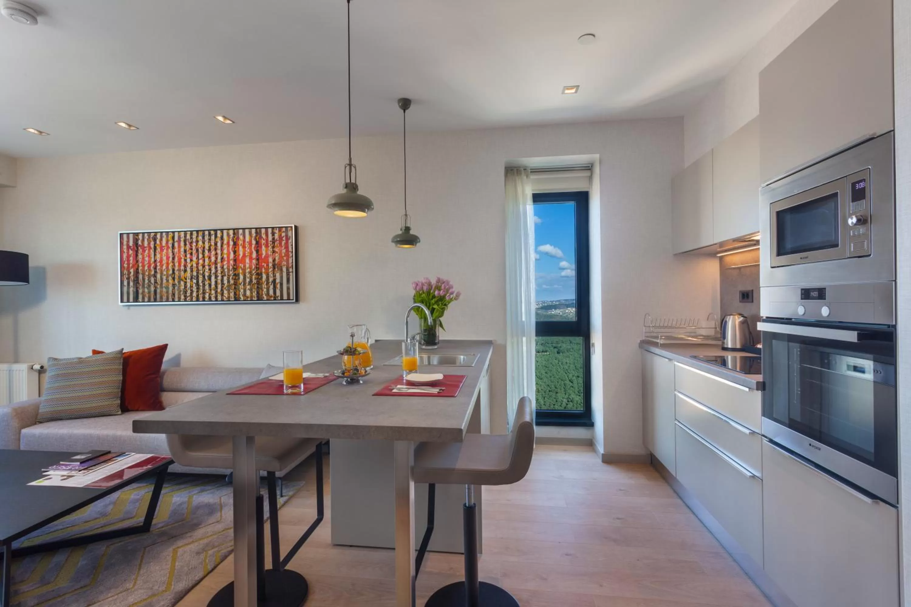 Kitchen or kitchenette in Fraser Place Antasya Istanbul