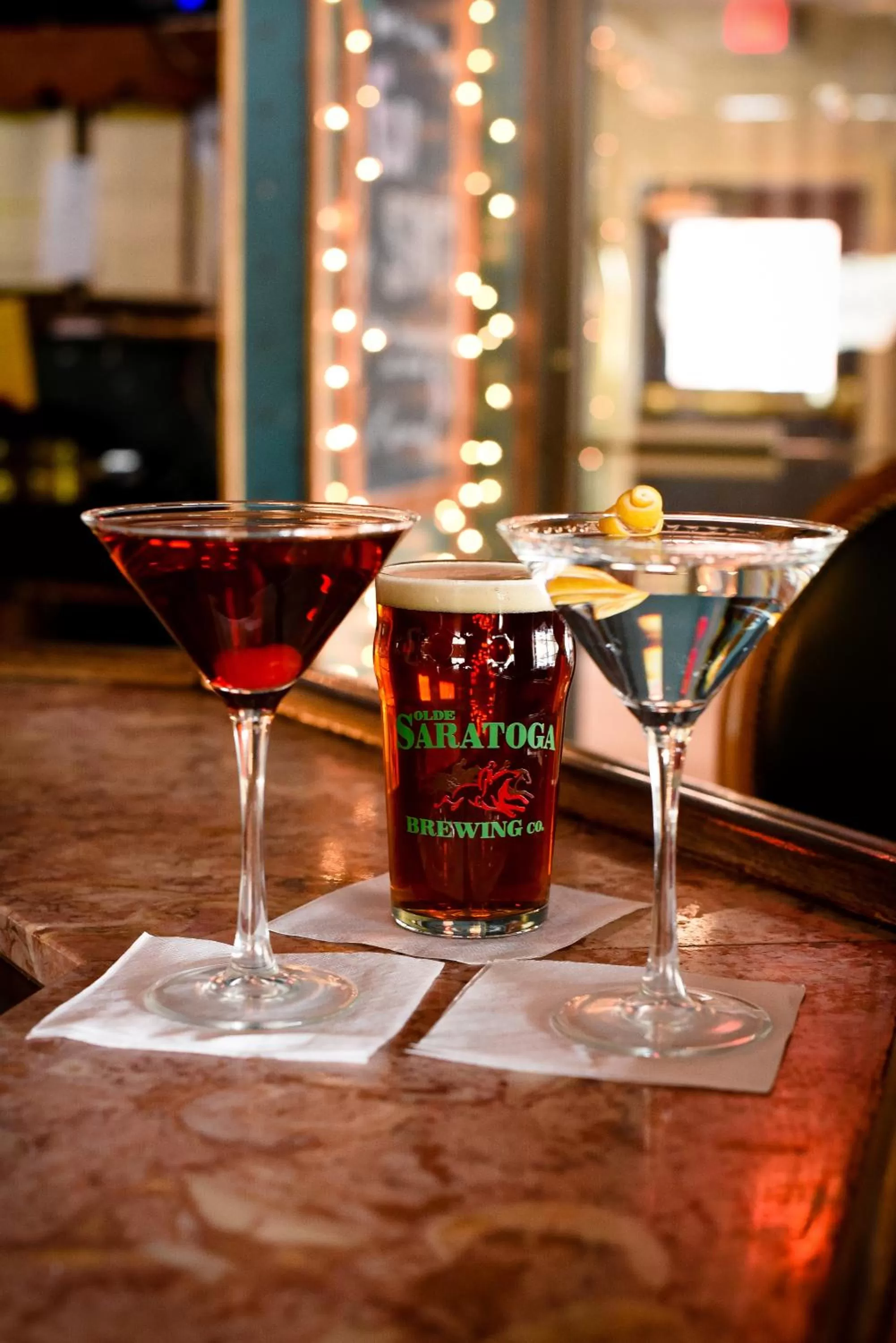 Drinks in The Inn at Saratoga