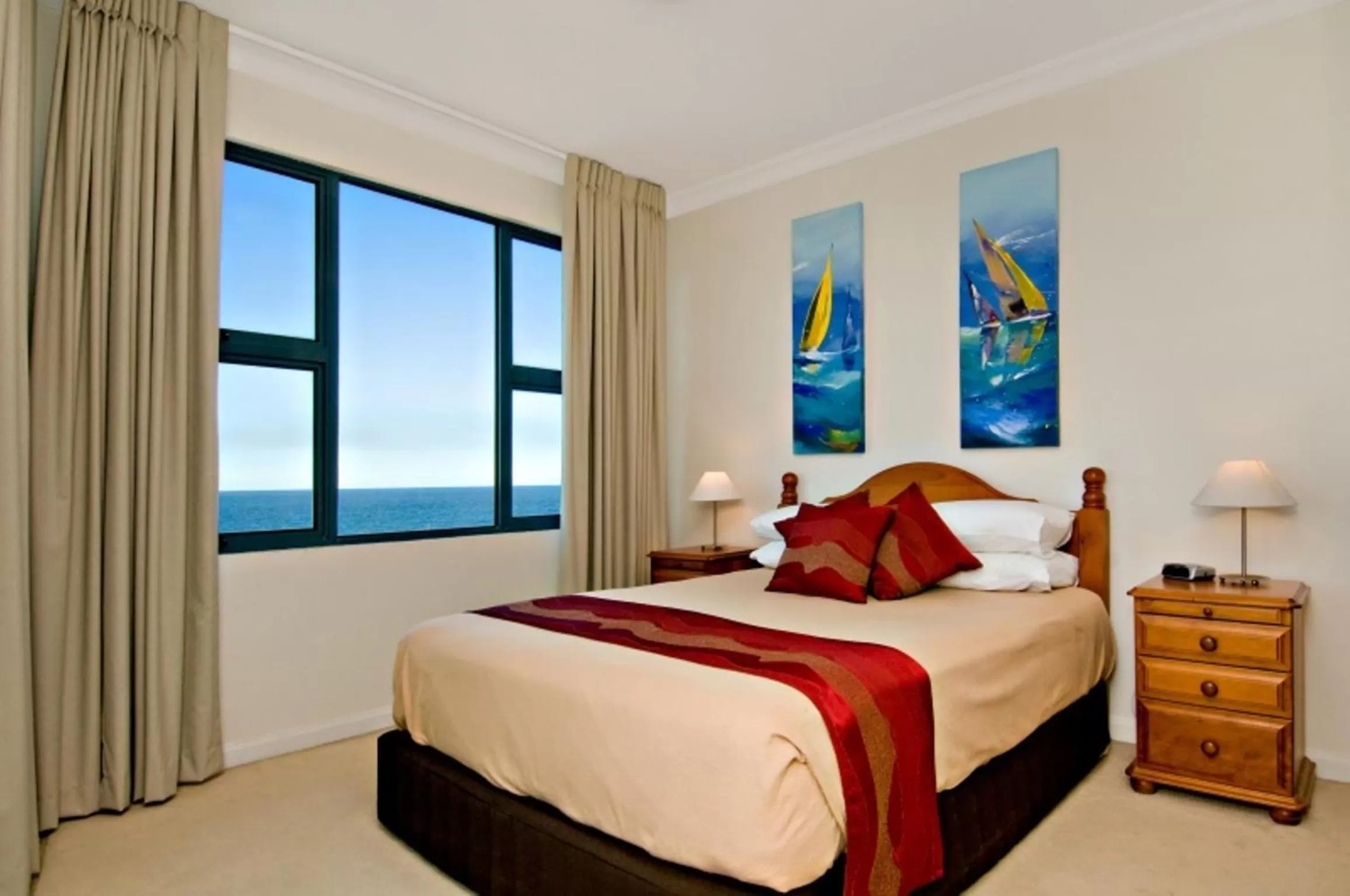 Day, Bed in Santorini Twin Waters