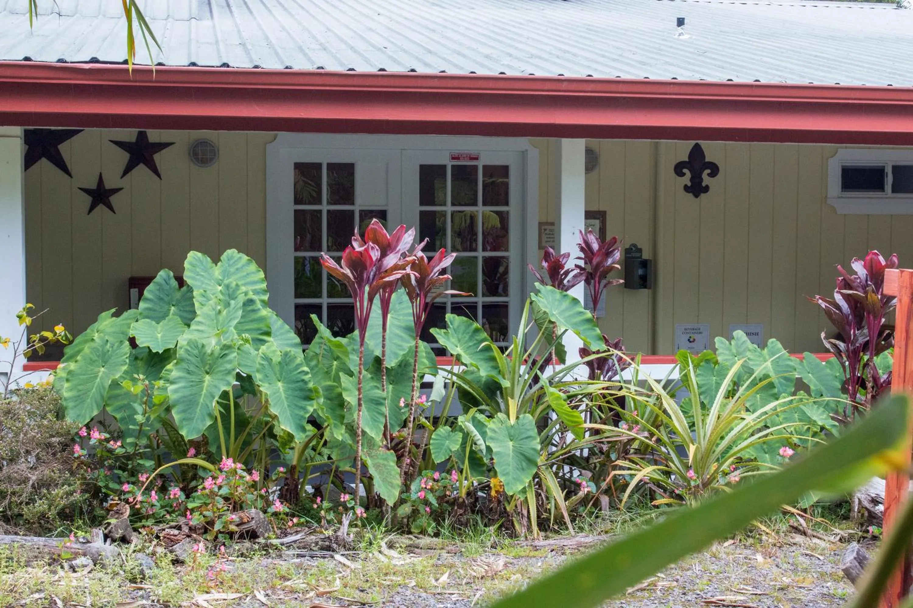 Garden in Lokahi Lodge