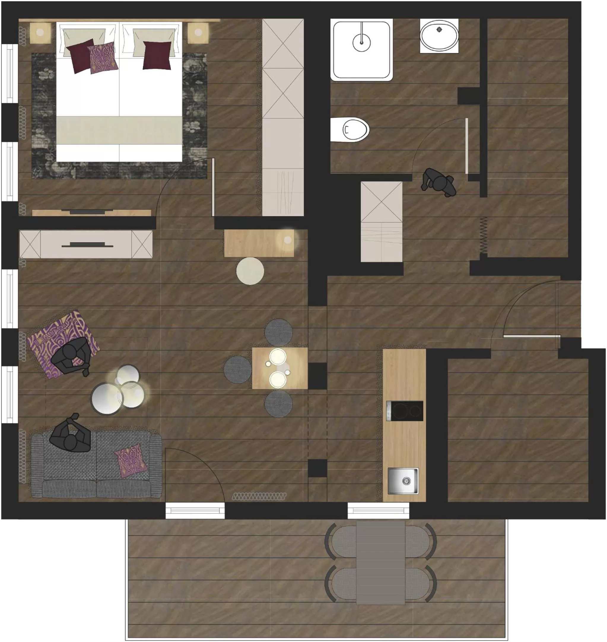 Floor plan in stattHotel Weimar