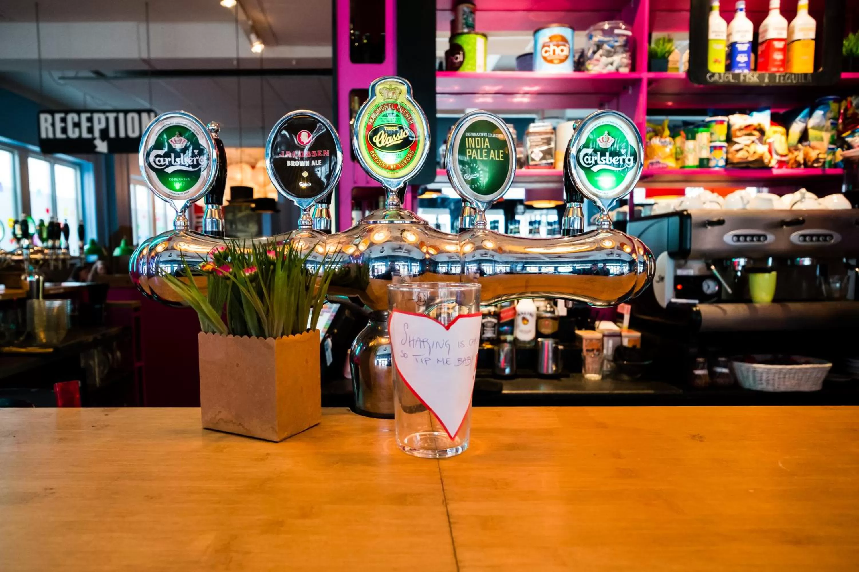 Lounge or bar in Copenhagen Downtown Hostel