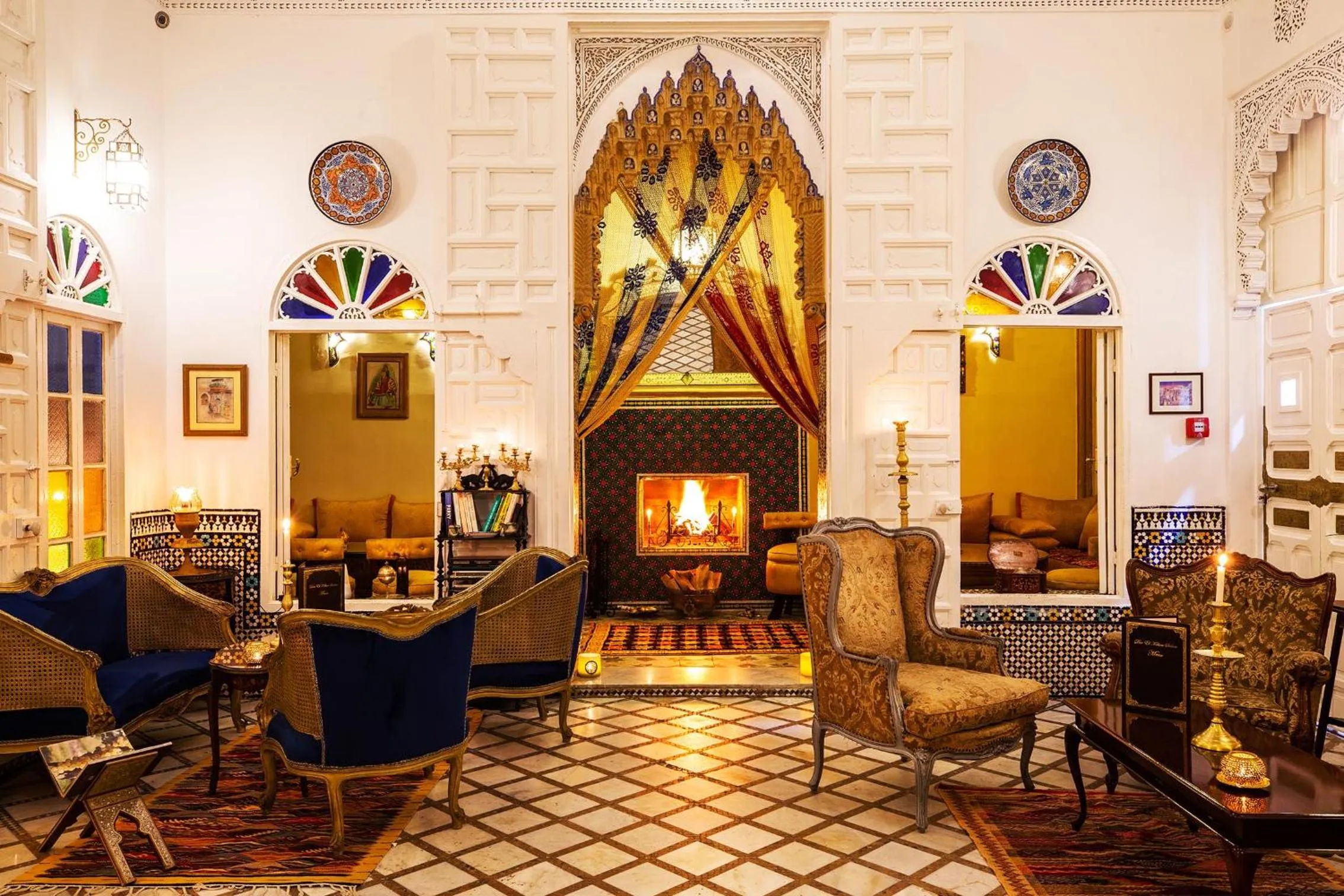 Lobby or reception in Dar Kika Salam By DKS