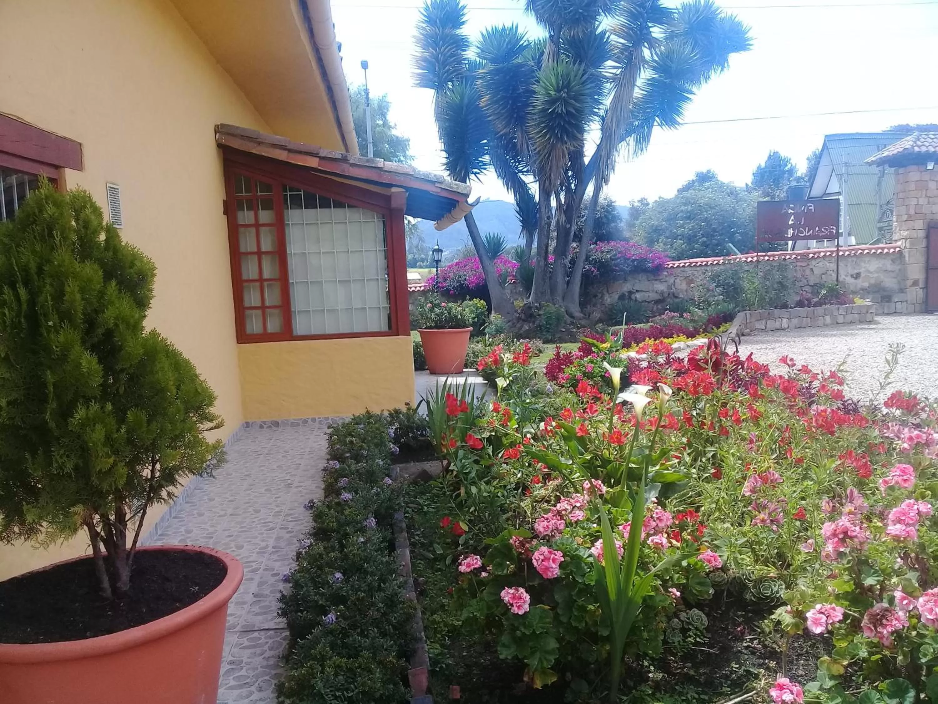 Garden, Property Building in Hotel Campestre Franchesca