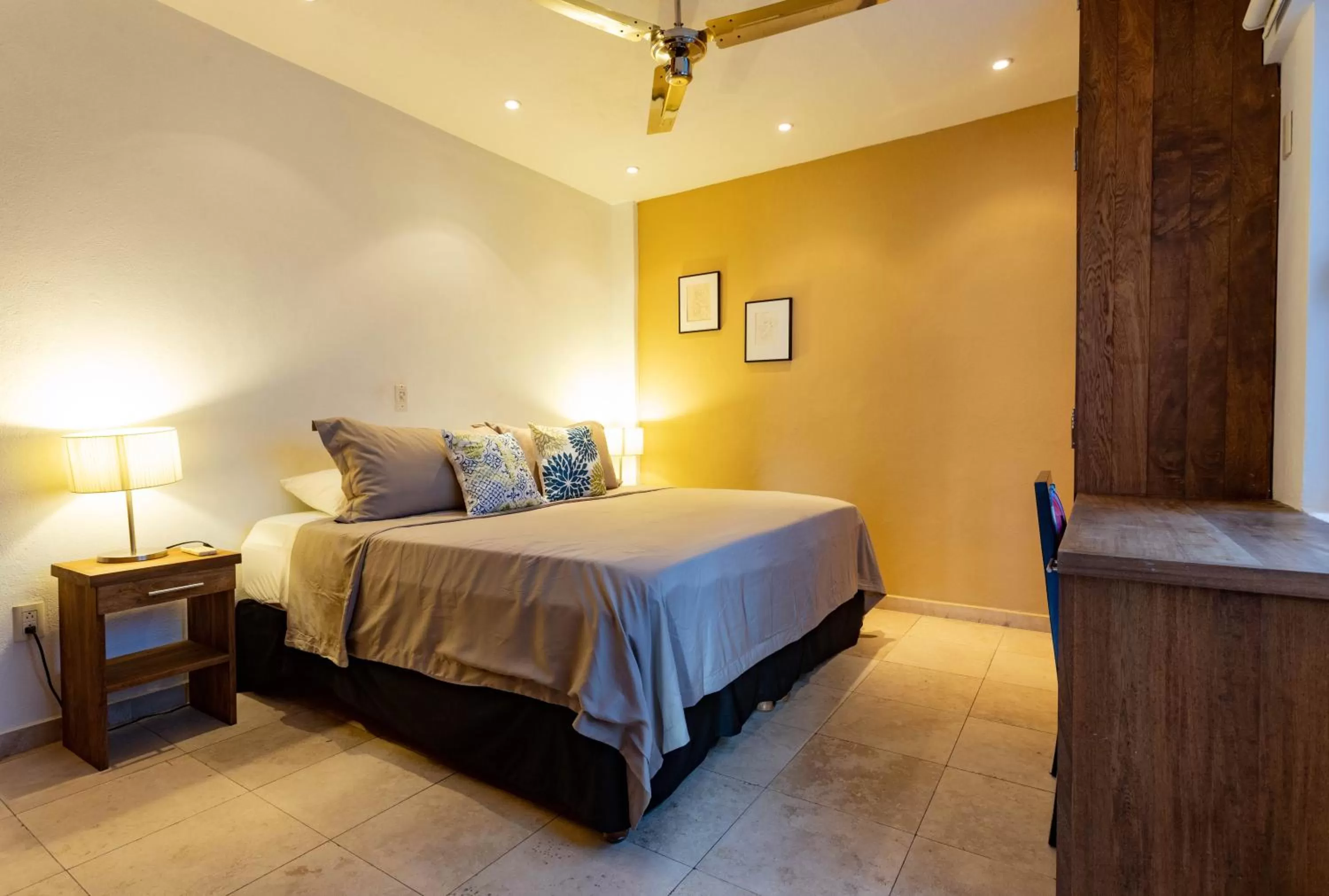 Bed in Olas Altas Suites Departamentos