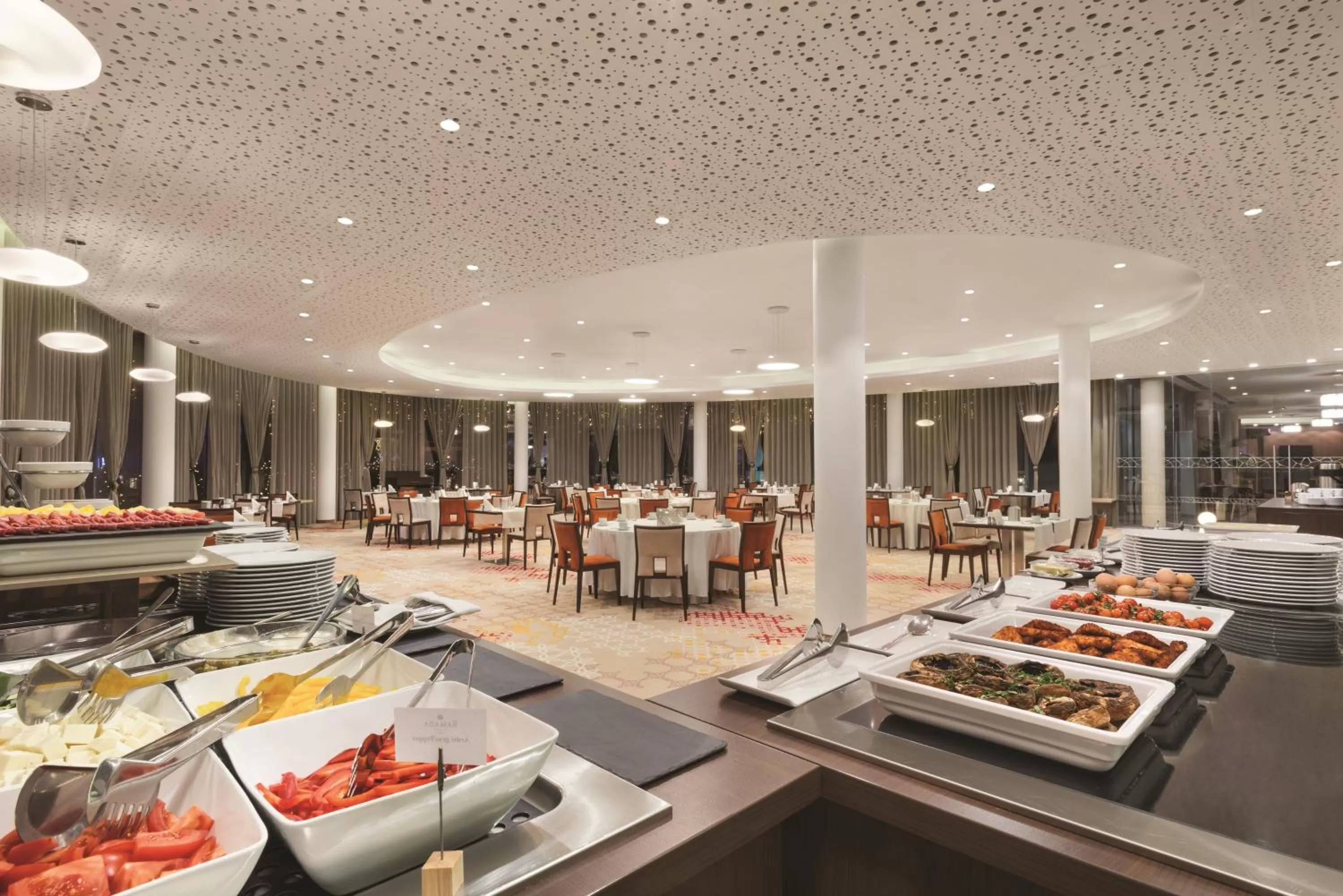 Buffet breakfast in Ramada Plaza Craiova