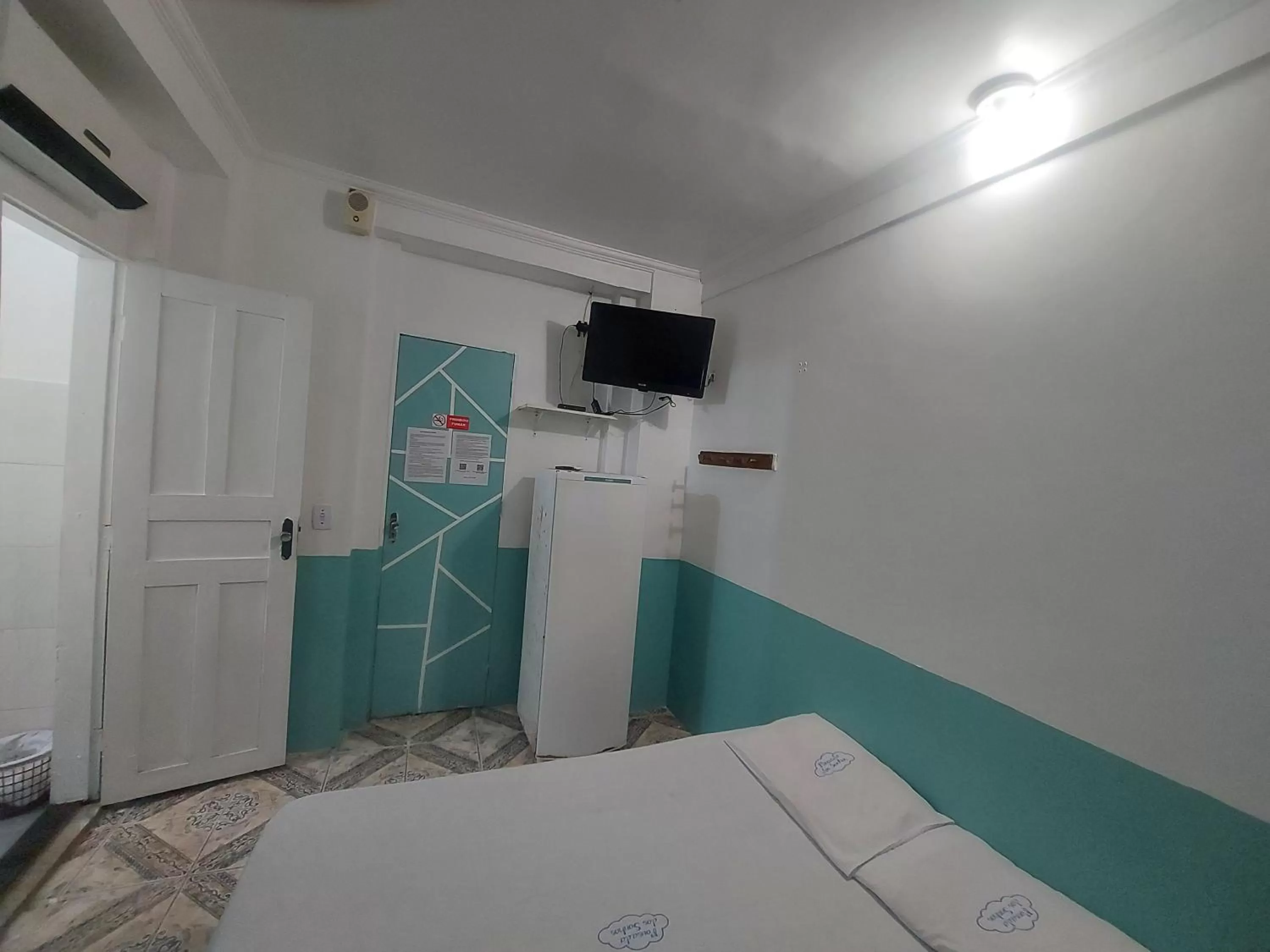 Bed in Hotel Pousada dos Sonhos