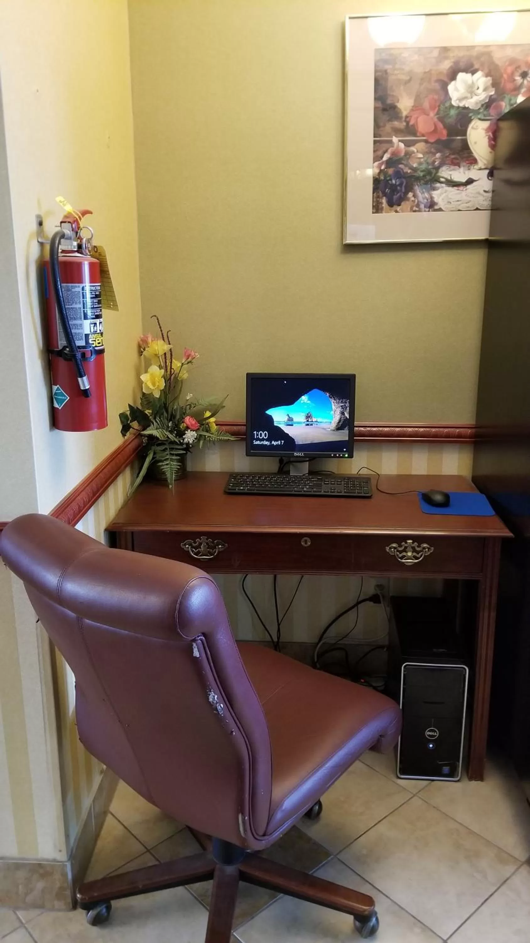 Lobby or reception in Geneva Motel