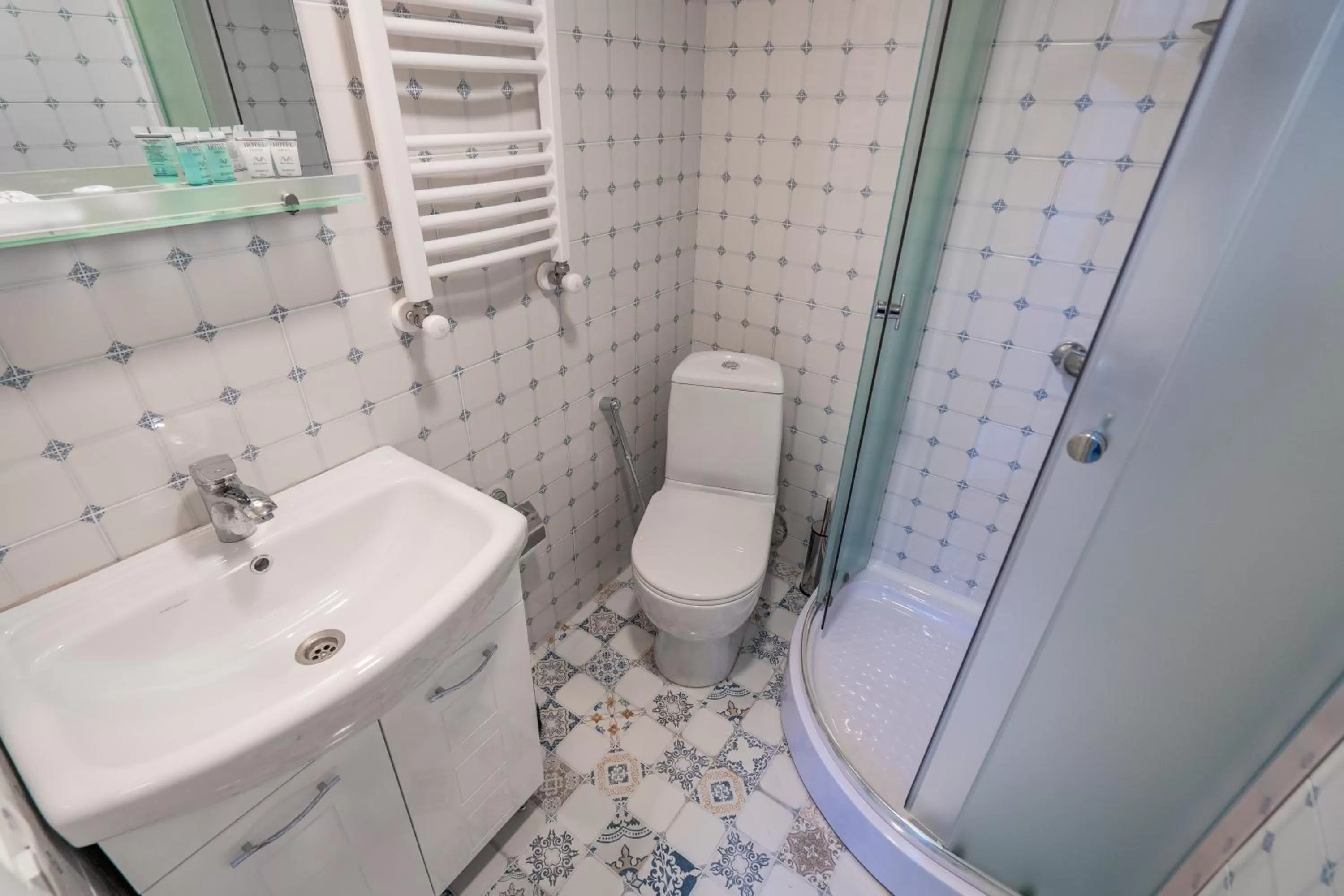 Bathroom in Mini Hotel on Aghmashenebeli Ave