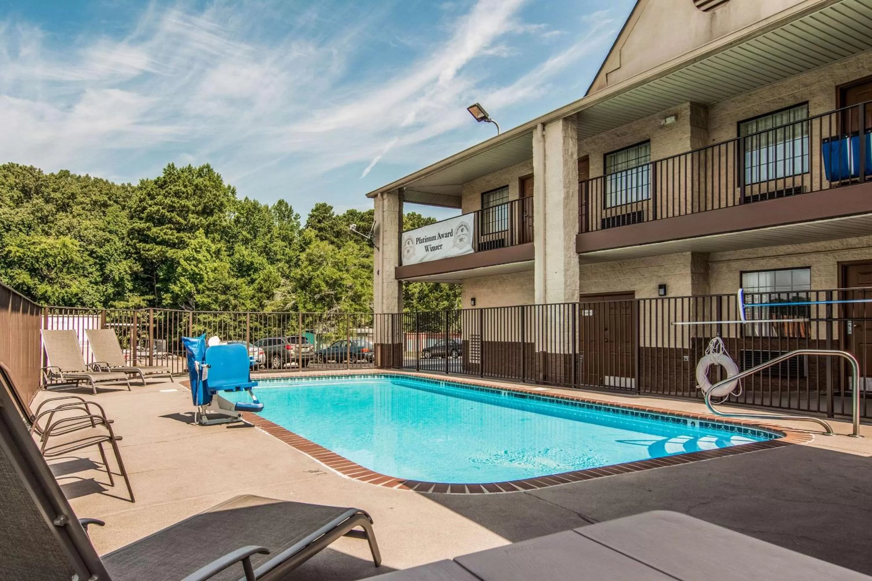 On site in Econo Lodge Jasper