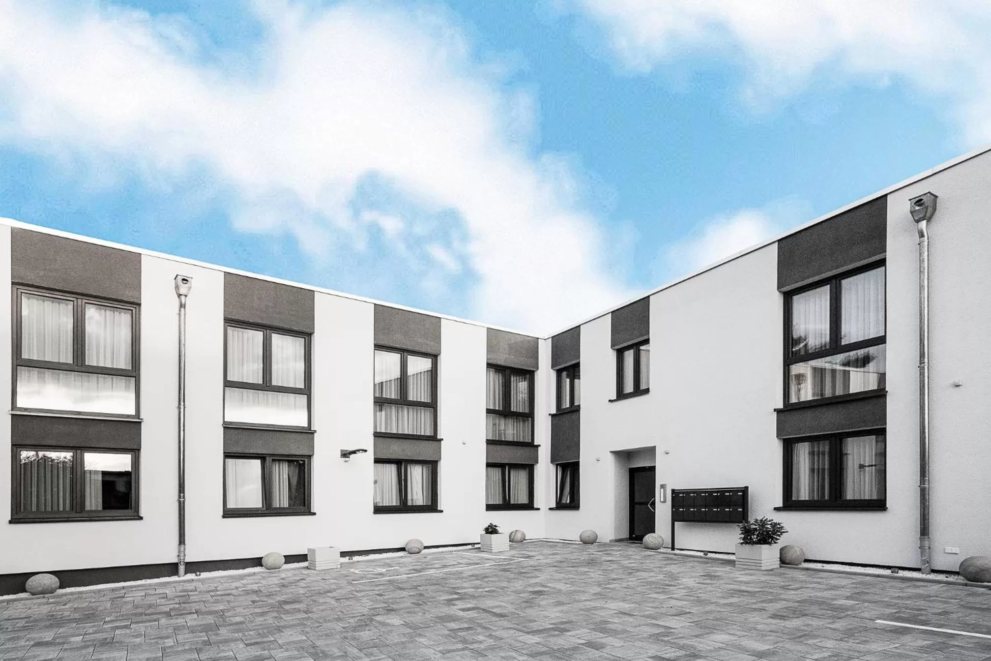 Property building in Naam Hotel & Apartments Frankfurt City-Messe Airport