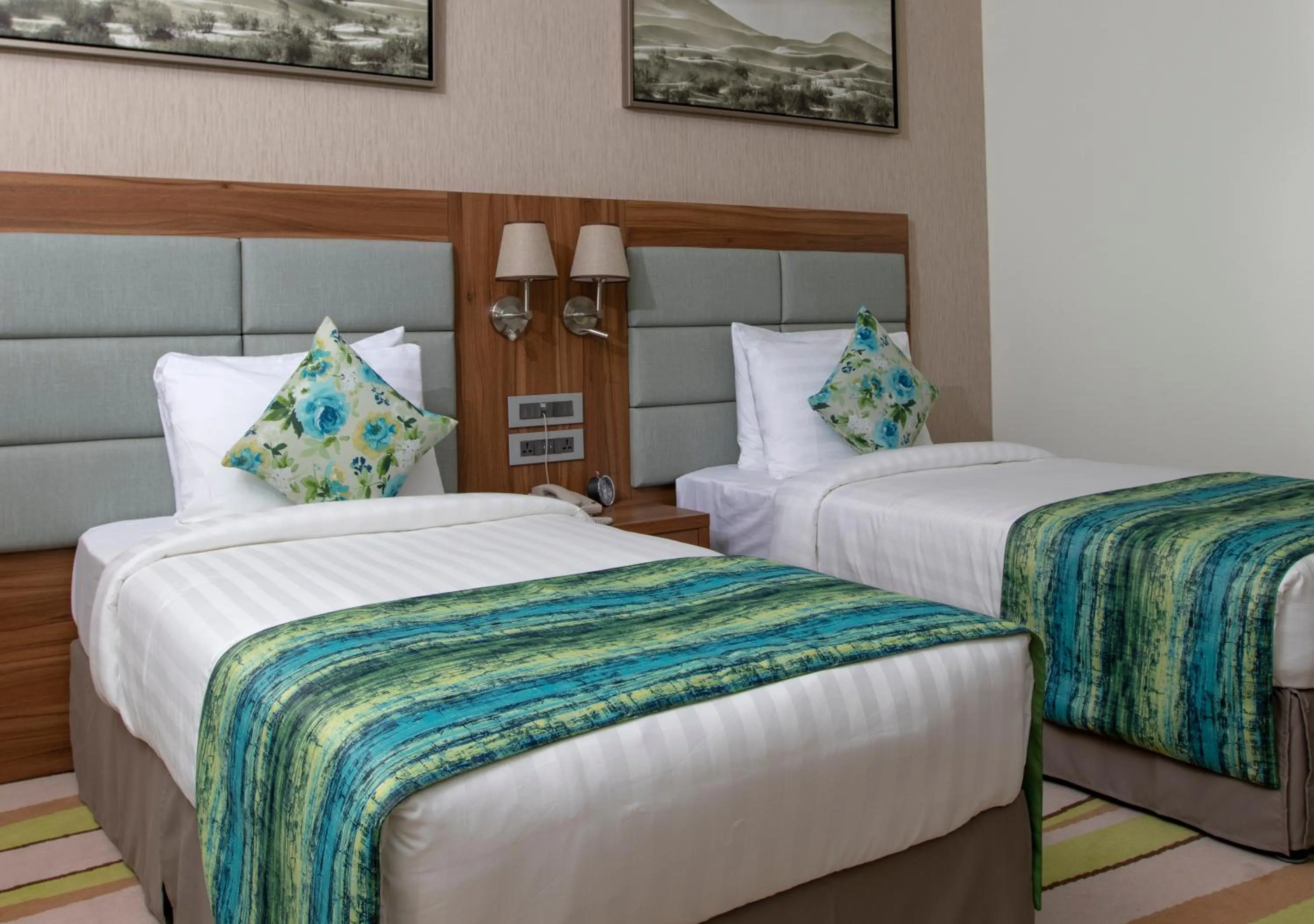 Bed in Jacob's Garden Hotel