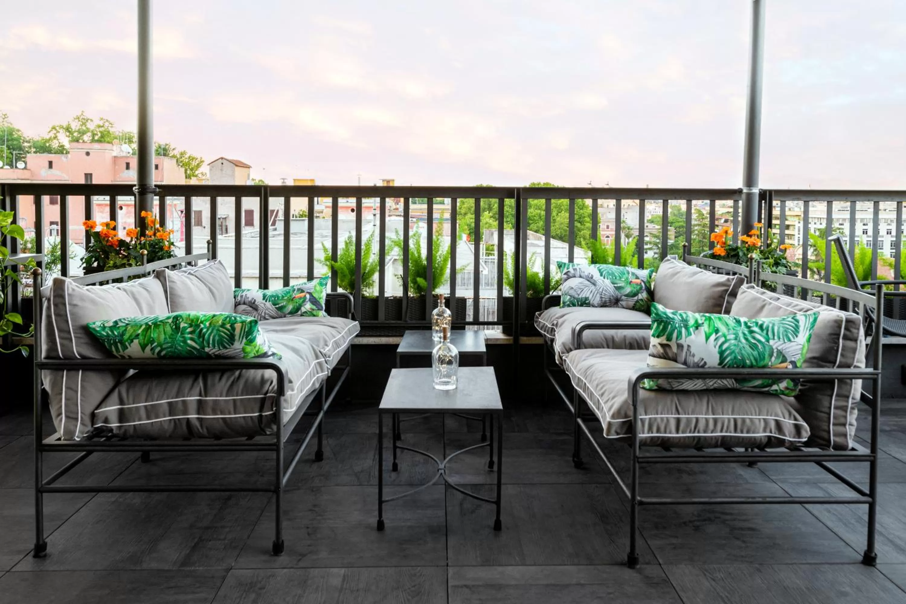 Balcony/Terrace in Trilussa Palace Hotel Congress & Spa