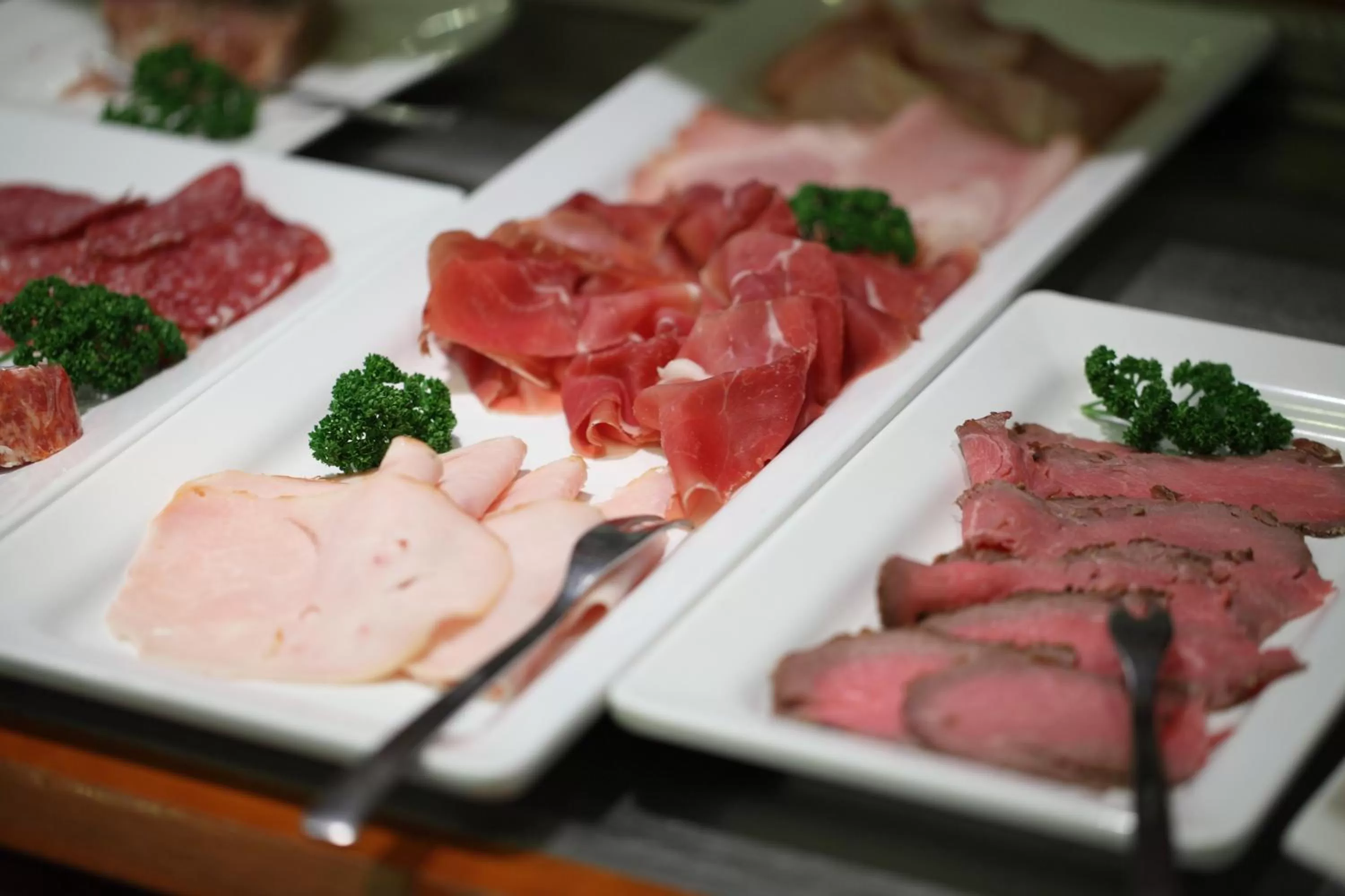 Buffet breakfast, Food in Wellness Hotel Harms