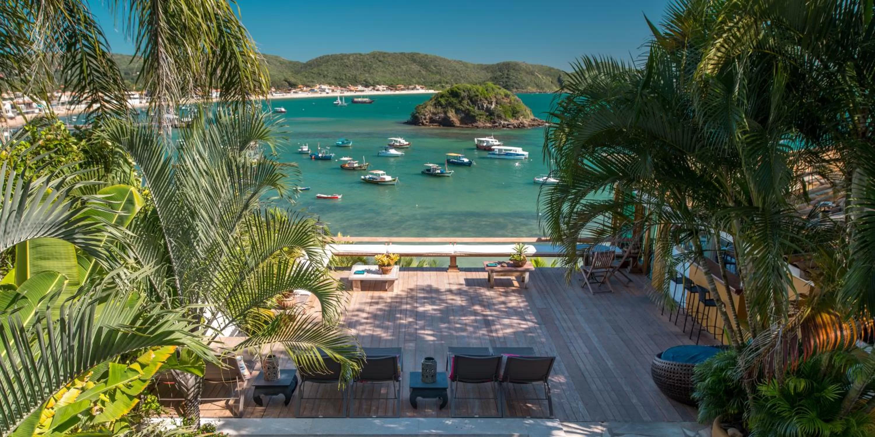 Balcony/Terrace in Vila deste Hotel
