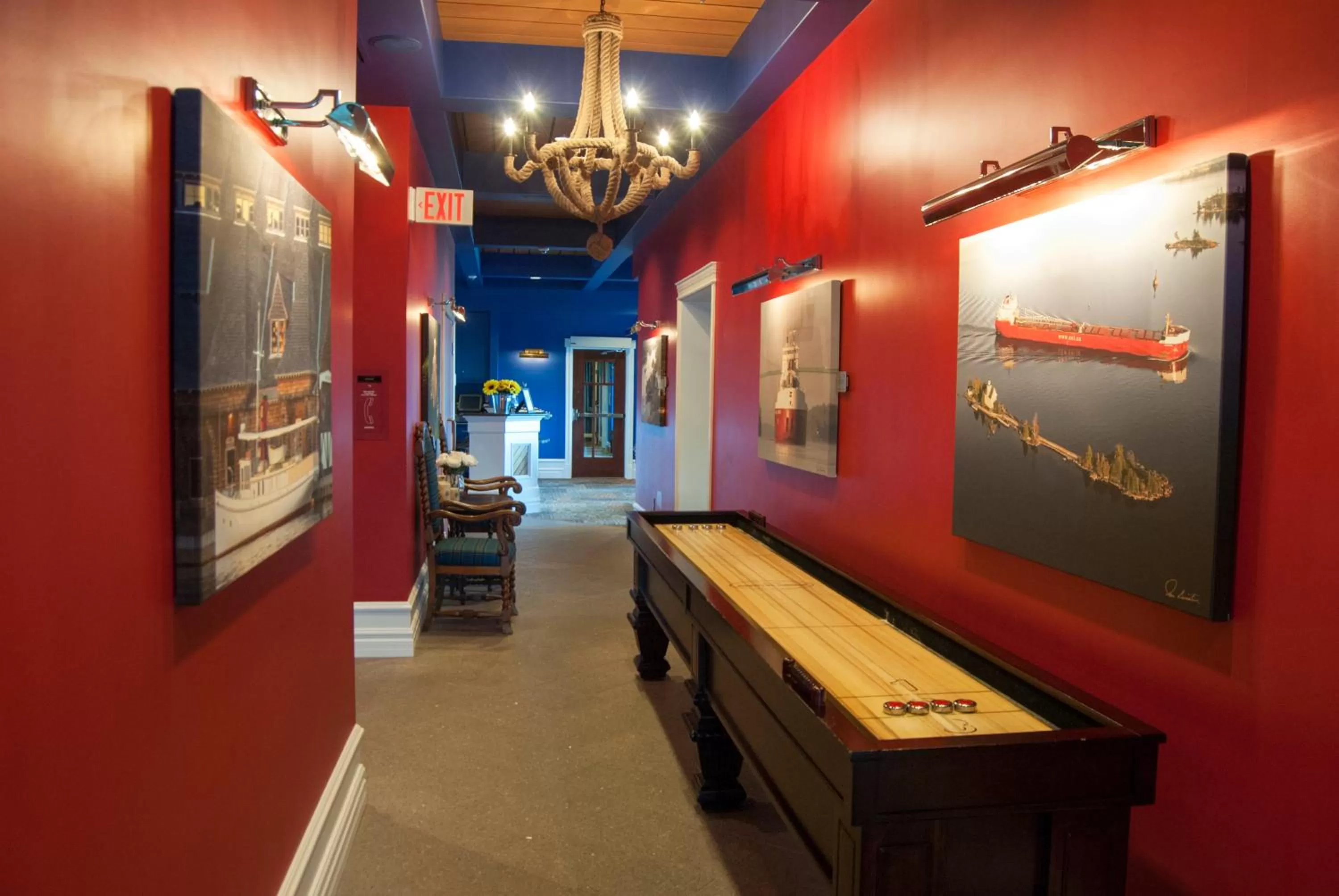 Game Room in Tall Ships Landing Coastal Resort