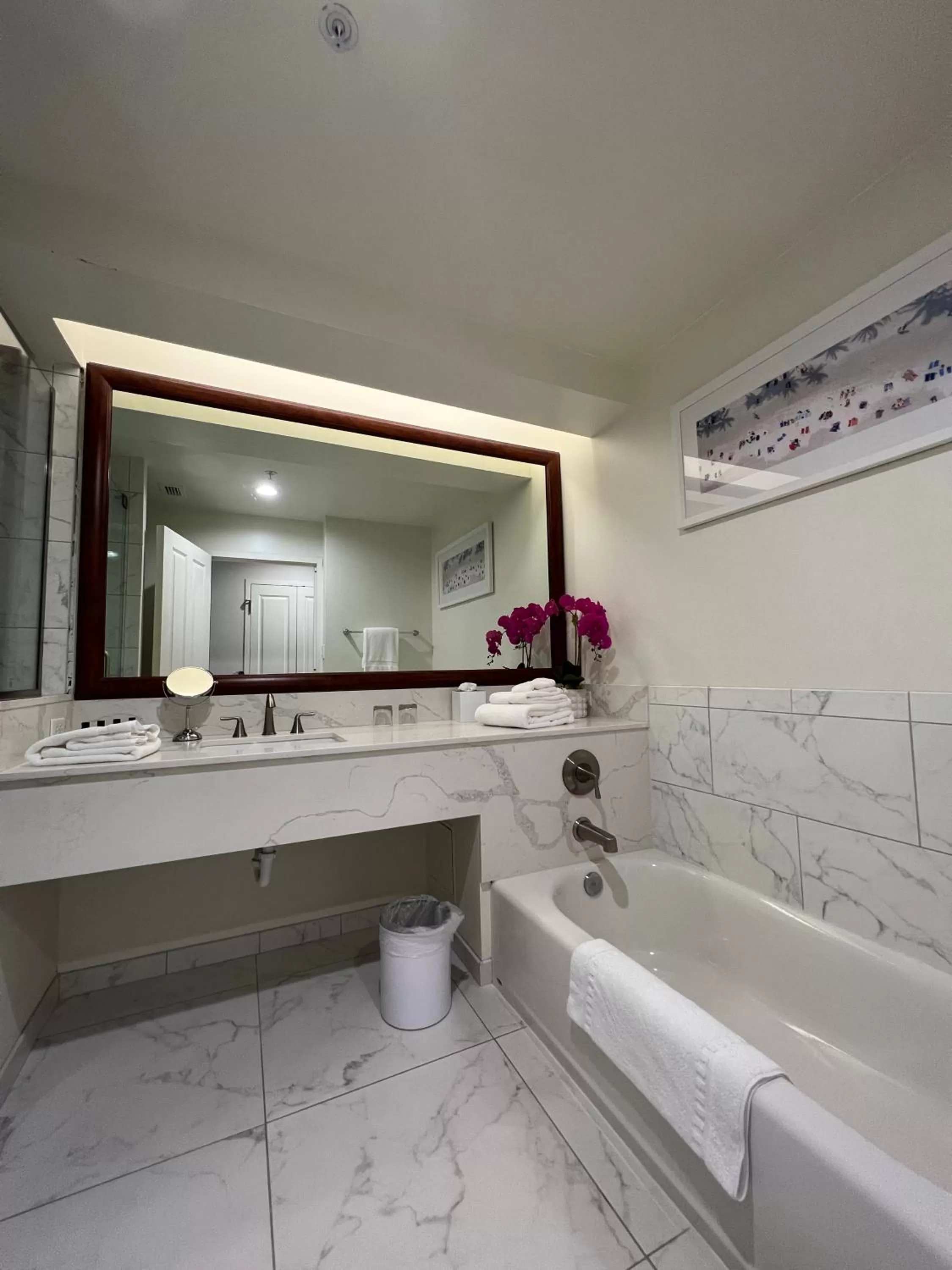 Bathroom in The Capri Inn