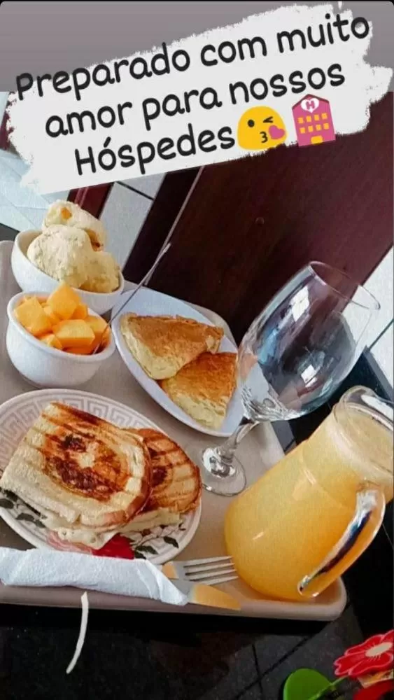 Breakfast in Pousada Casa Grande