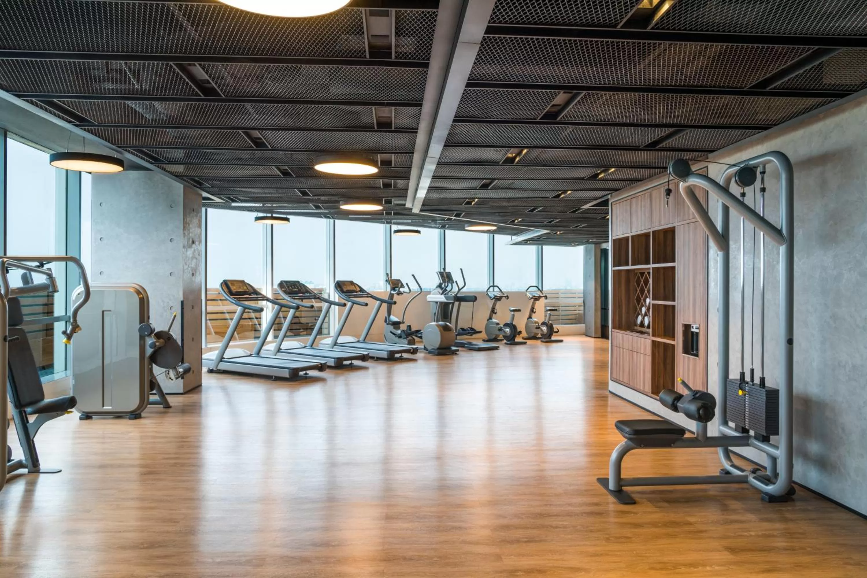Fitness centre/facilities in Swissôtel Jakarta PIK Avenue