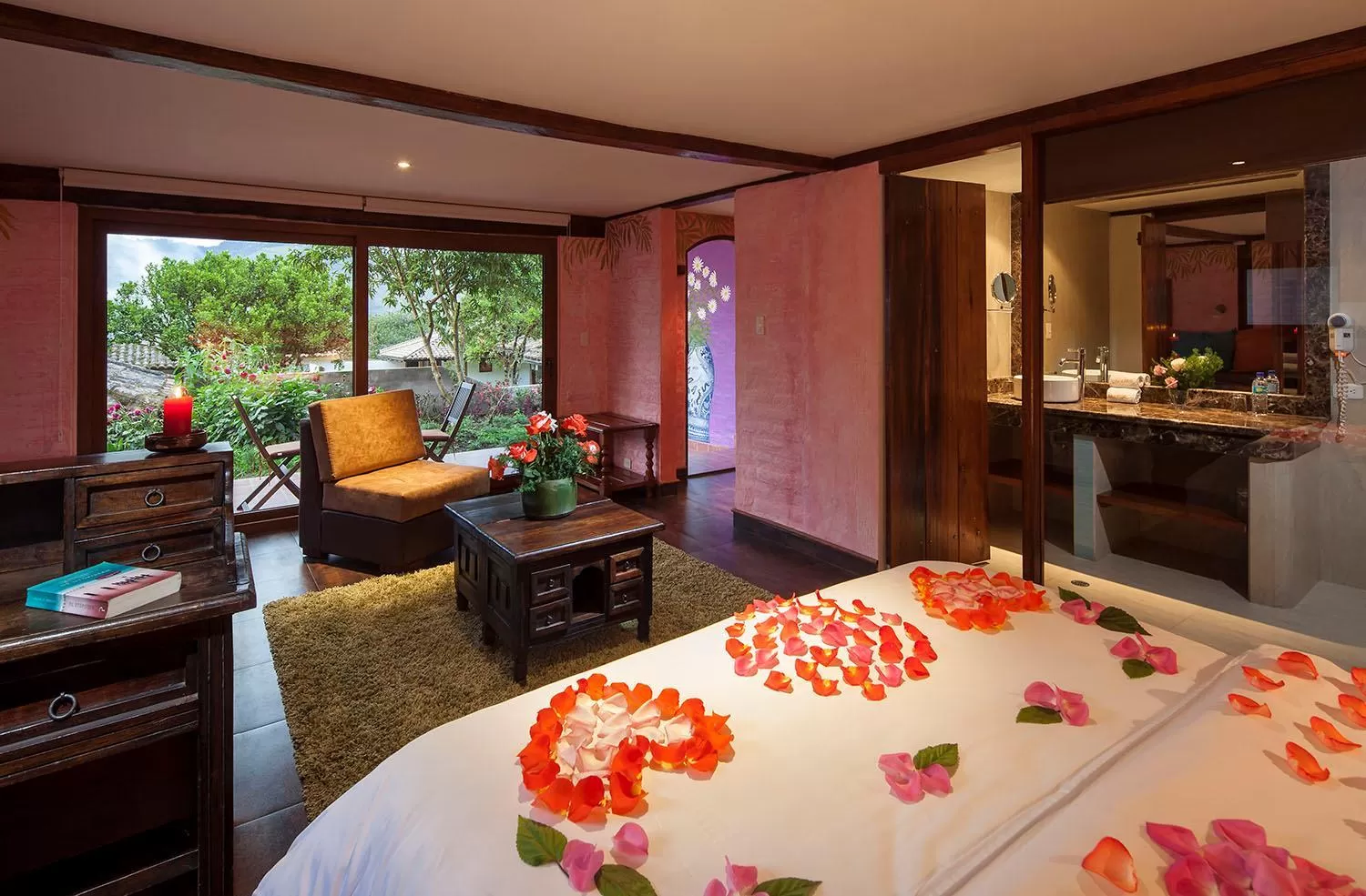 Bed in Luna Volcán, Adventure SPA