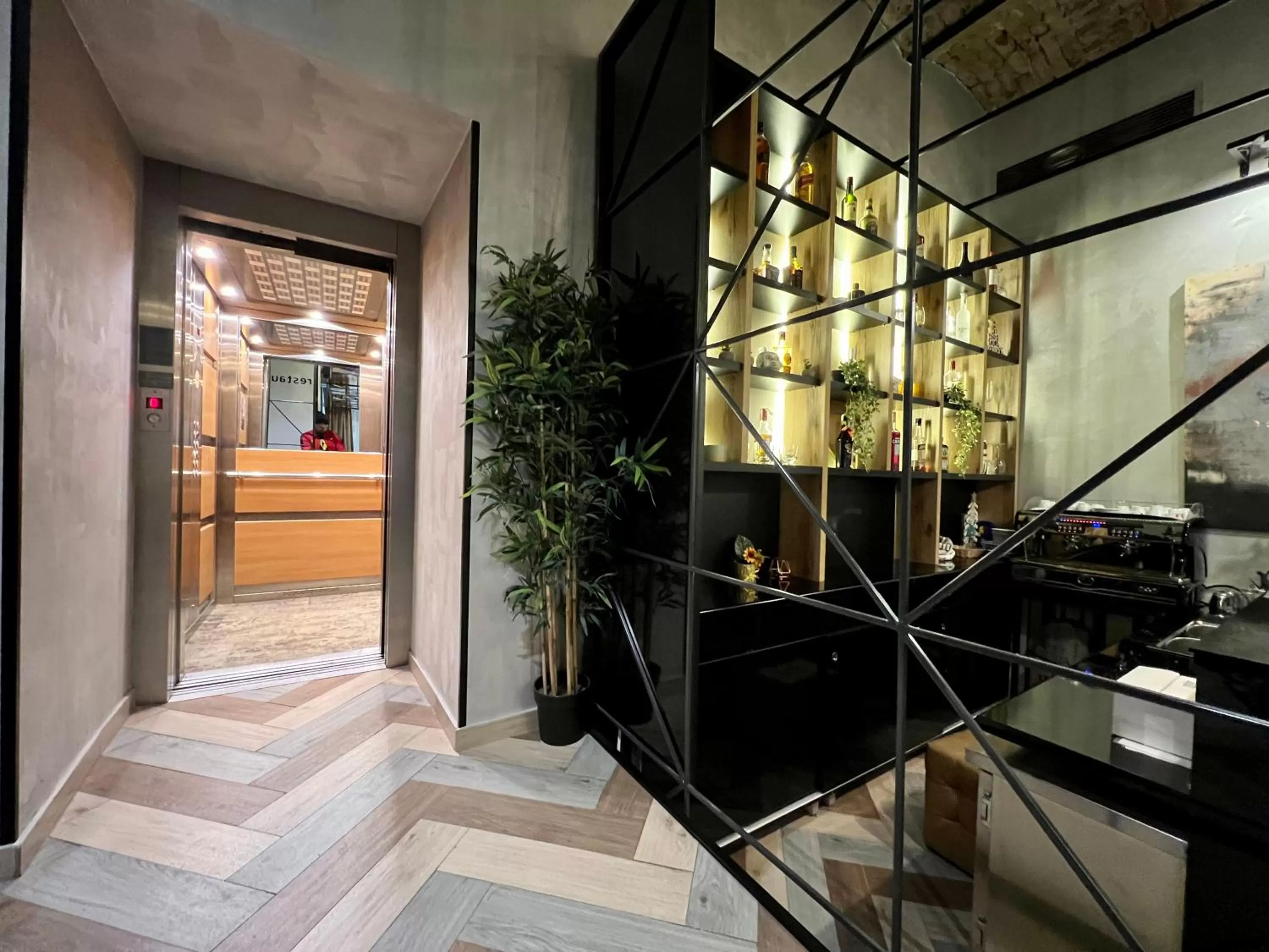 Lounge or bar in Capital Hotel Garni