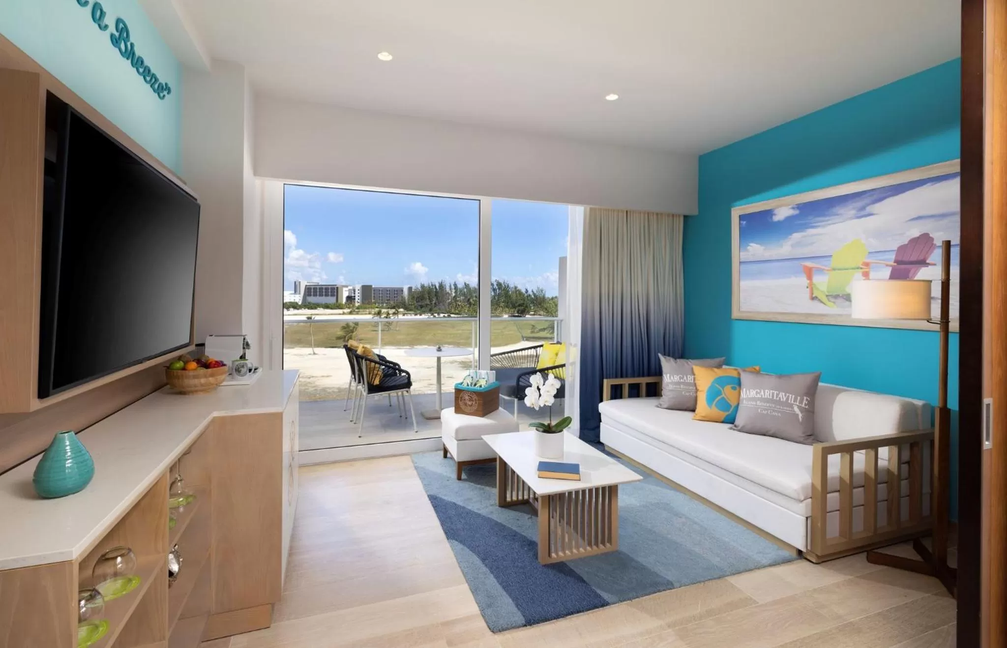 Property building in Margaritaville Beach Resort Cap Cana Wave - An All-Inclusive Experience for All